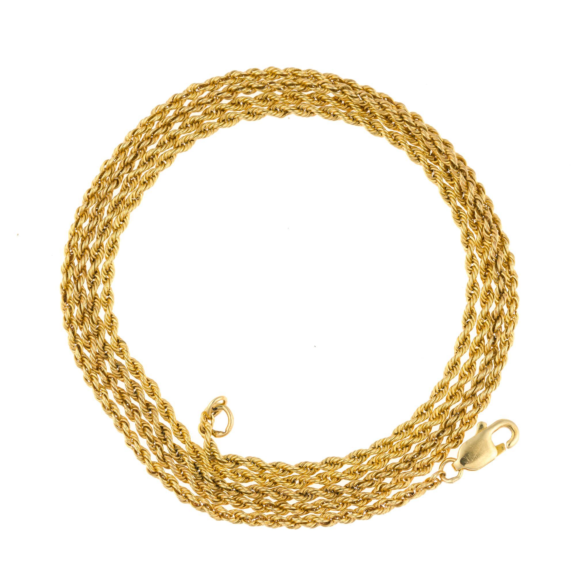 14K Gold Chain Necklace