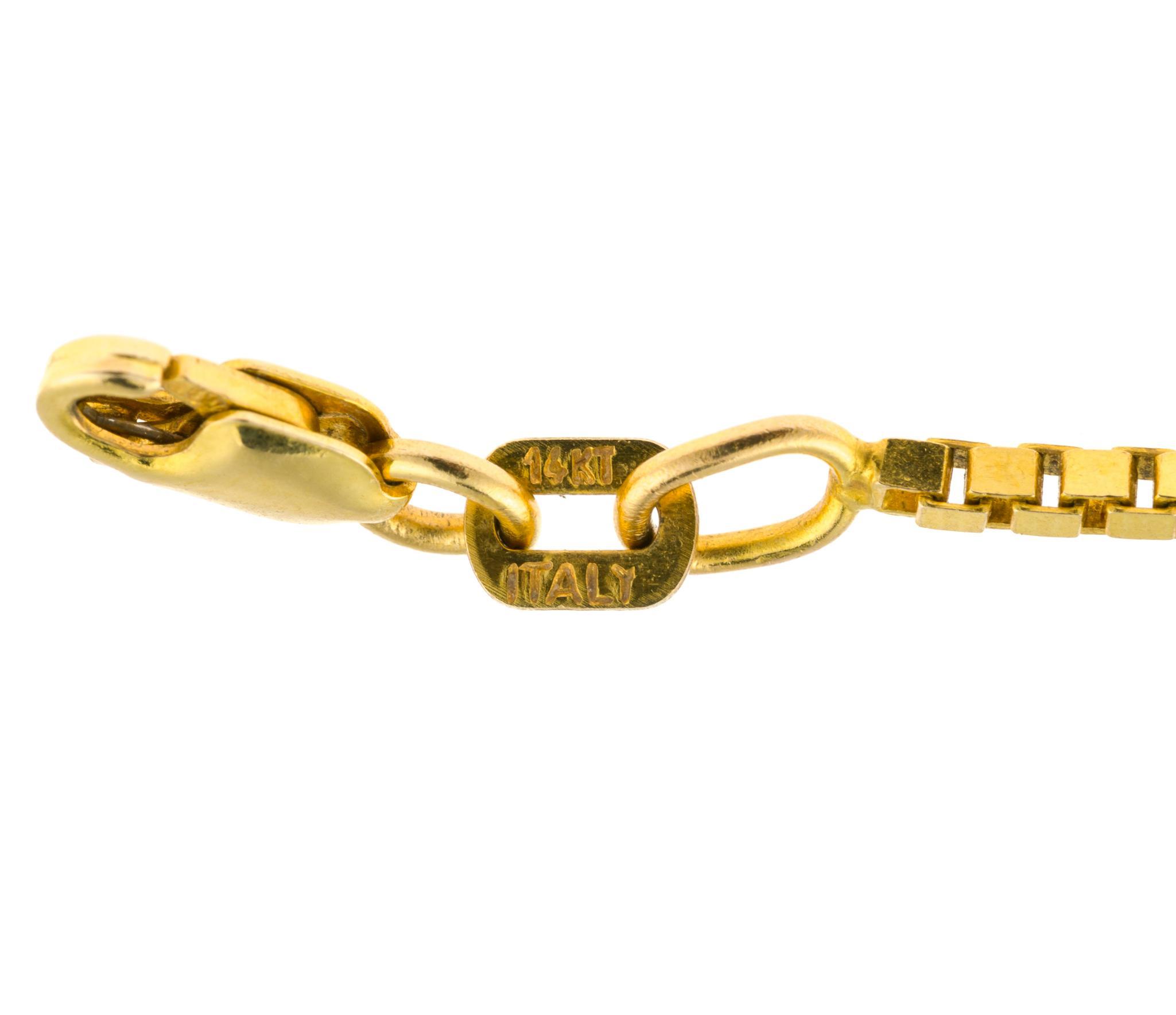 14K Gold Chain Necklace