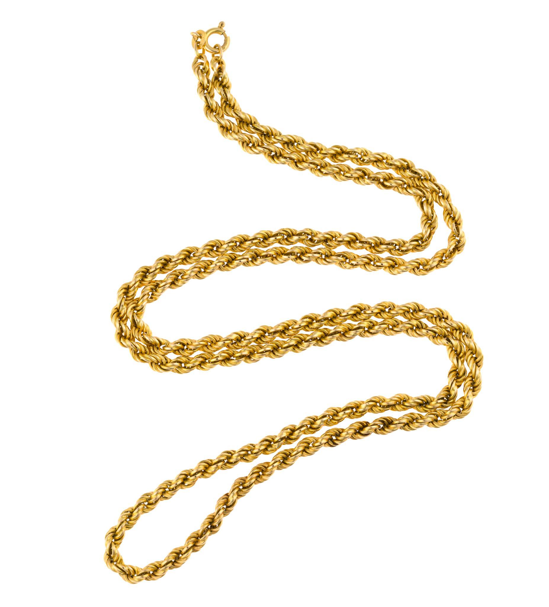 10K Gold Chain Necklace