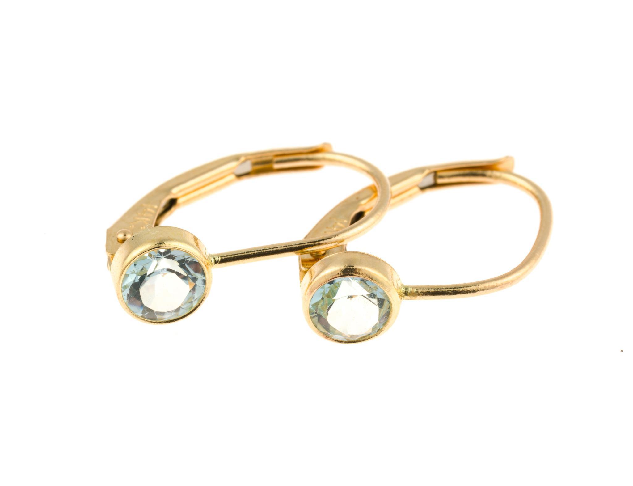 2 Pairs of 14K Gold Earrings