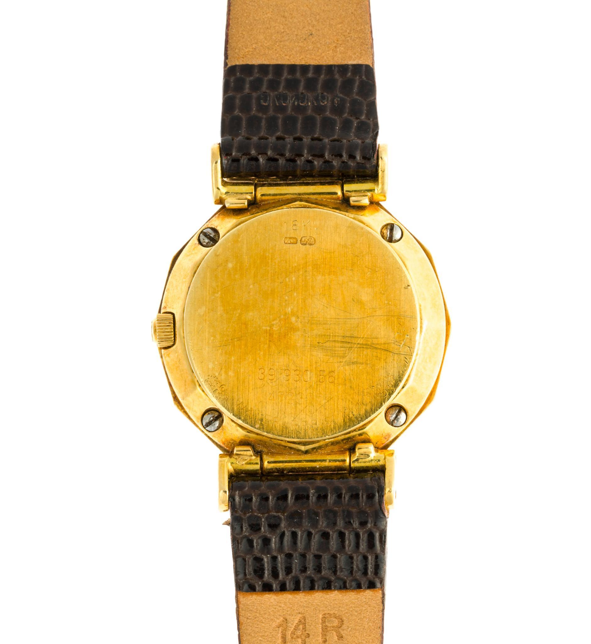 18K Gold Corum Admirals Cup Woman's Wrist Watch
