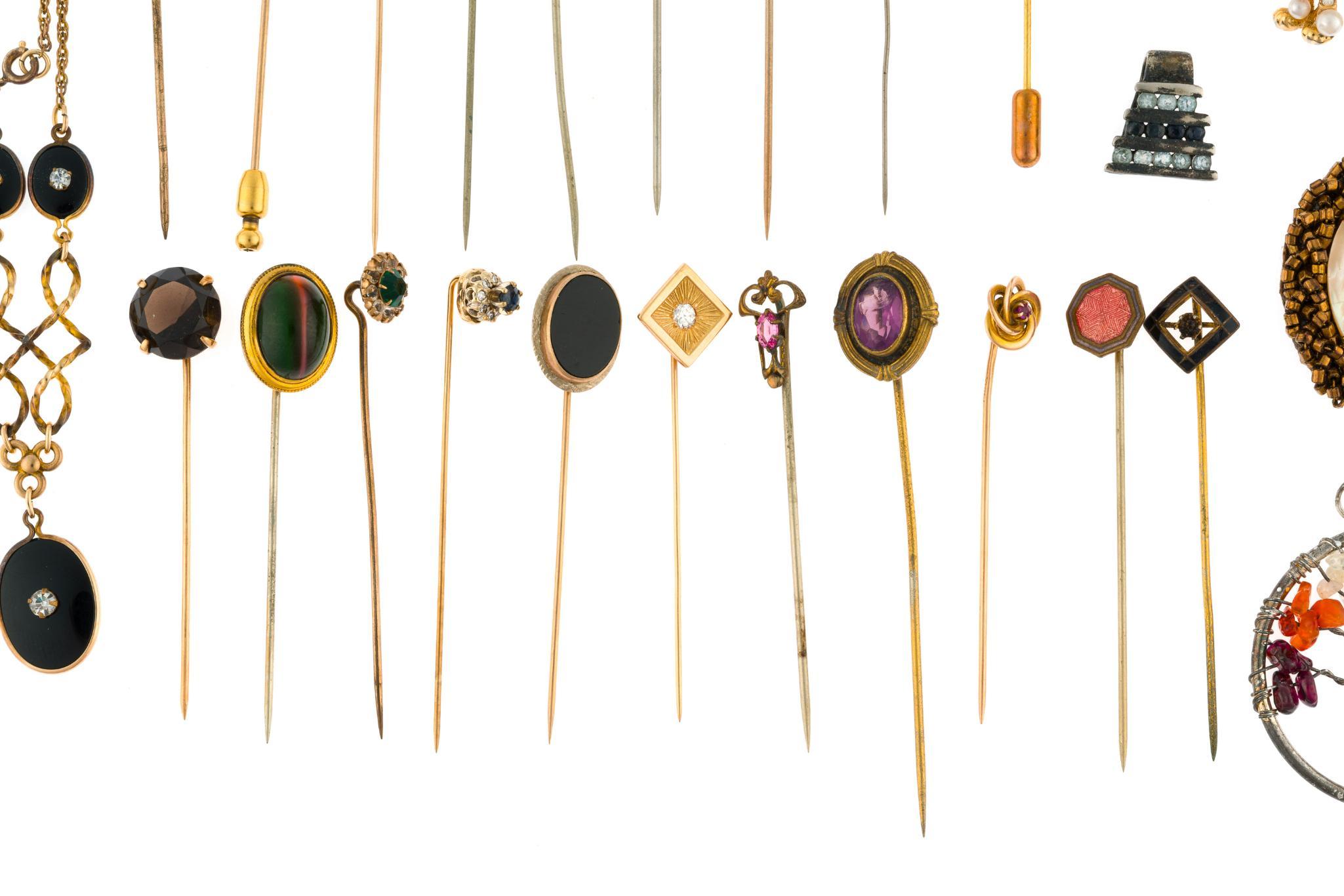 Vintage and Antique Jewelry Incl. Gold
