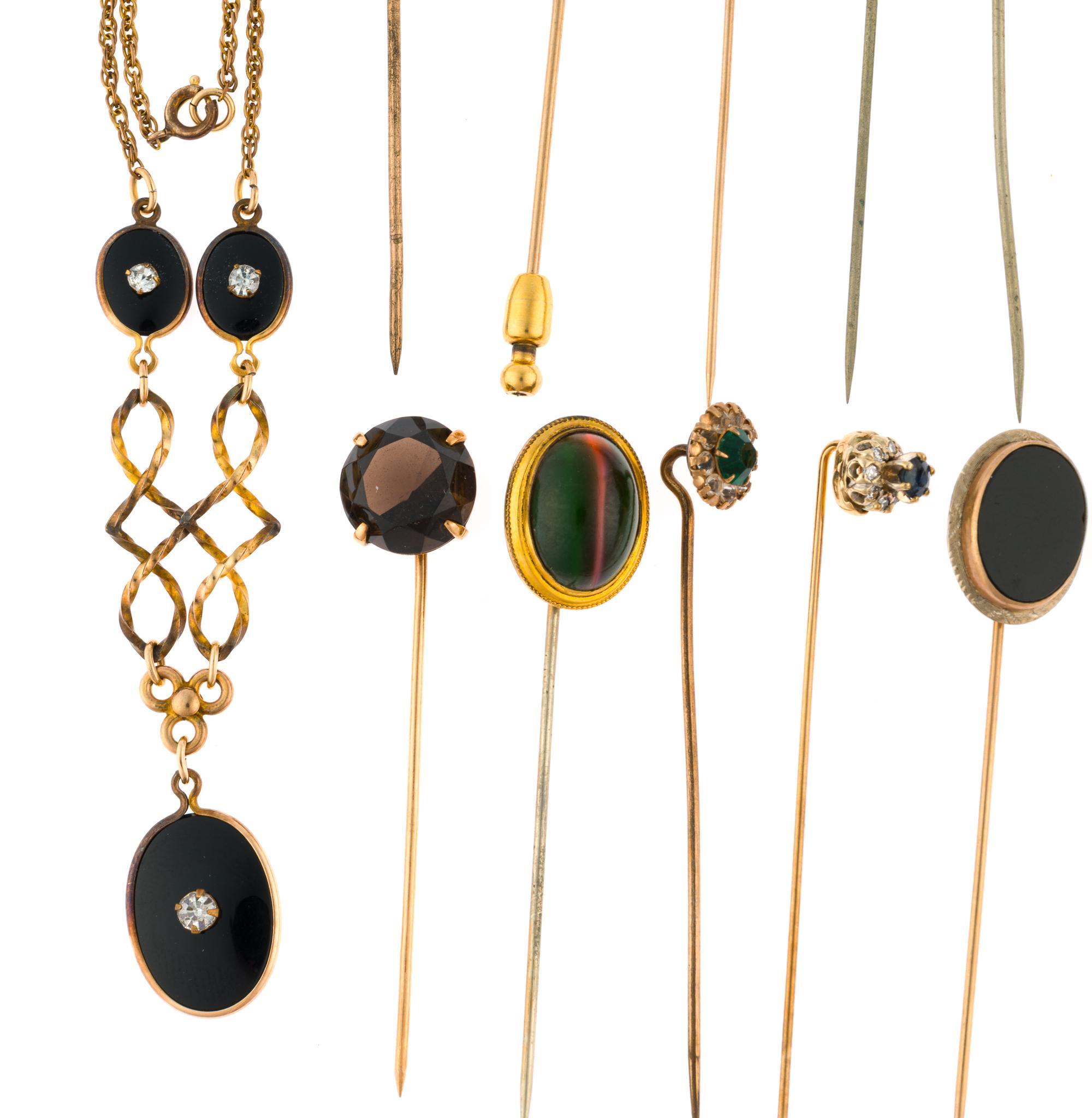 Vintage and Antique Jewelry Incl. Gold