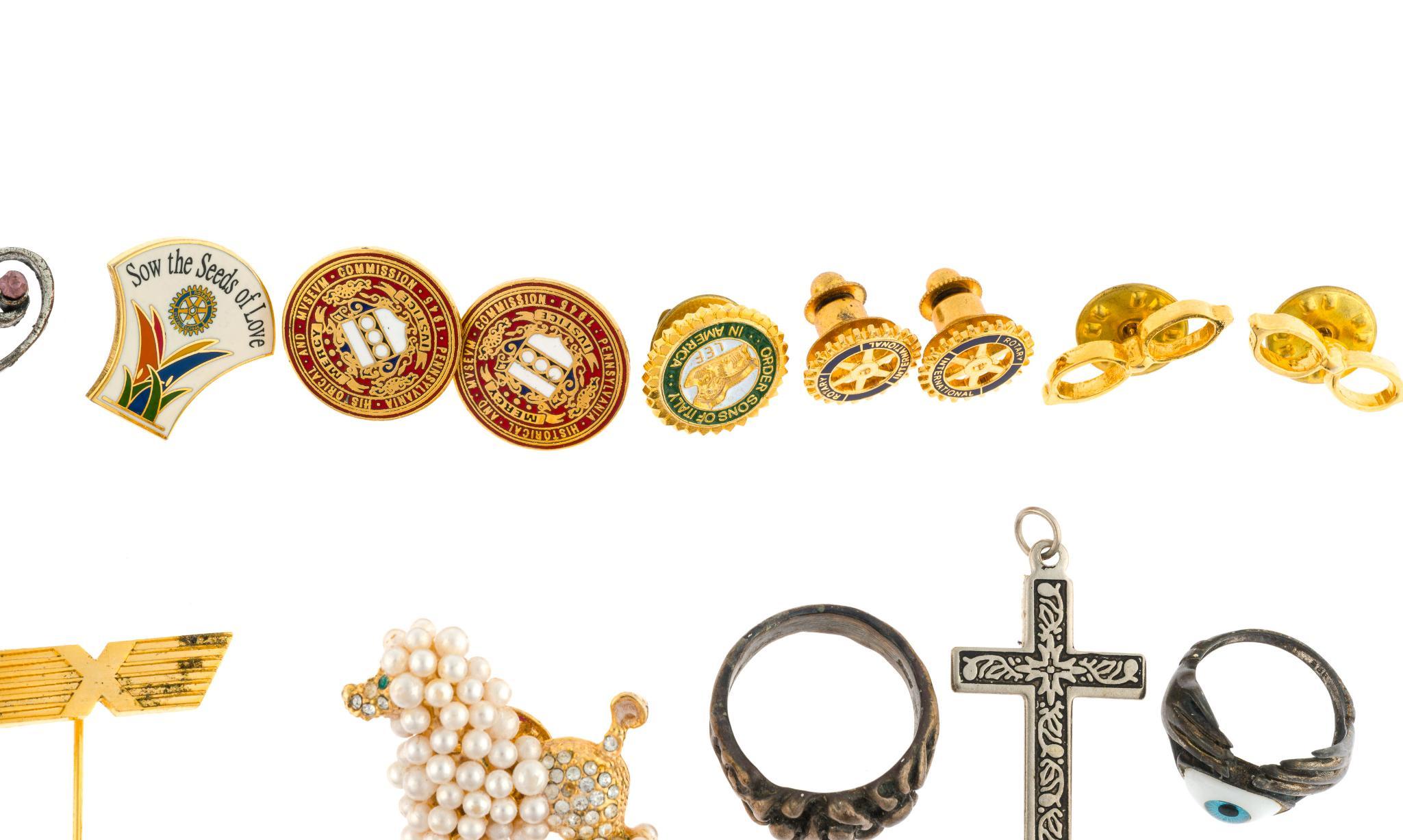 Vintage and Antique Jewelry Incl. Gold