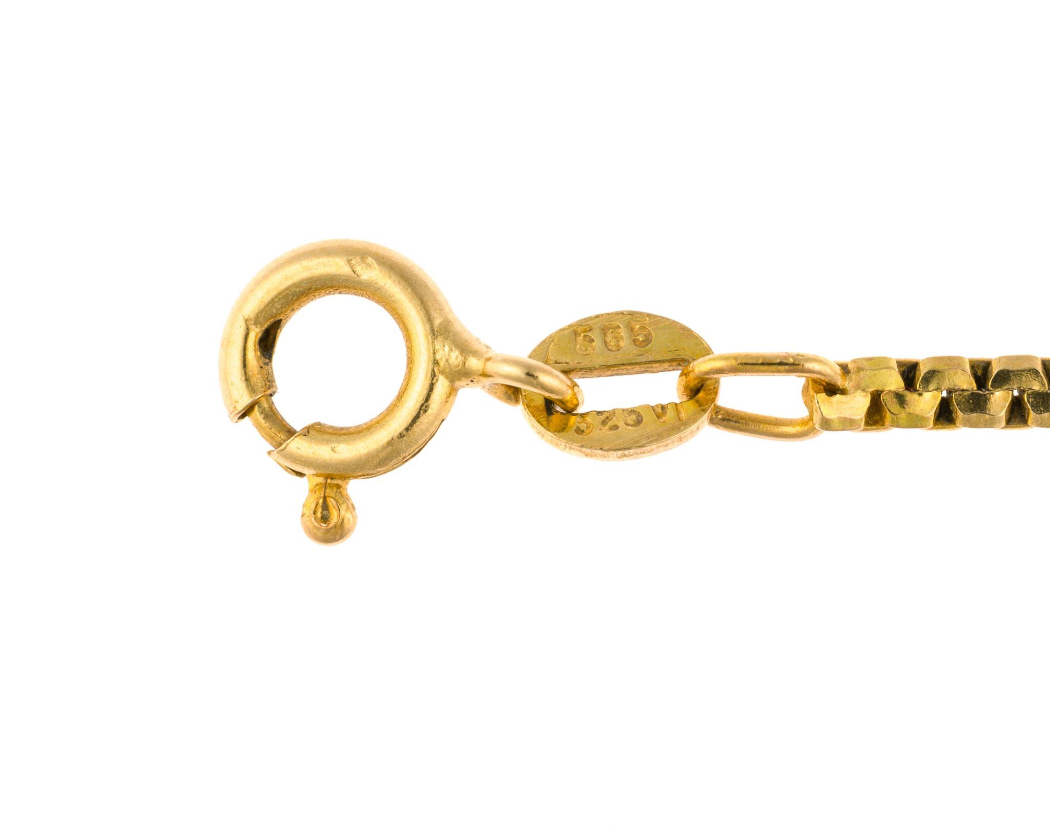14K Gold Chain Necklace