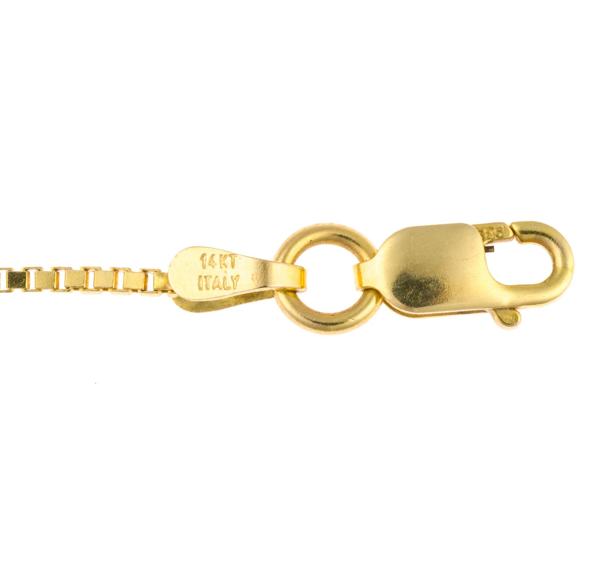 Two 14K Gold Chain Necklaces