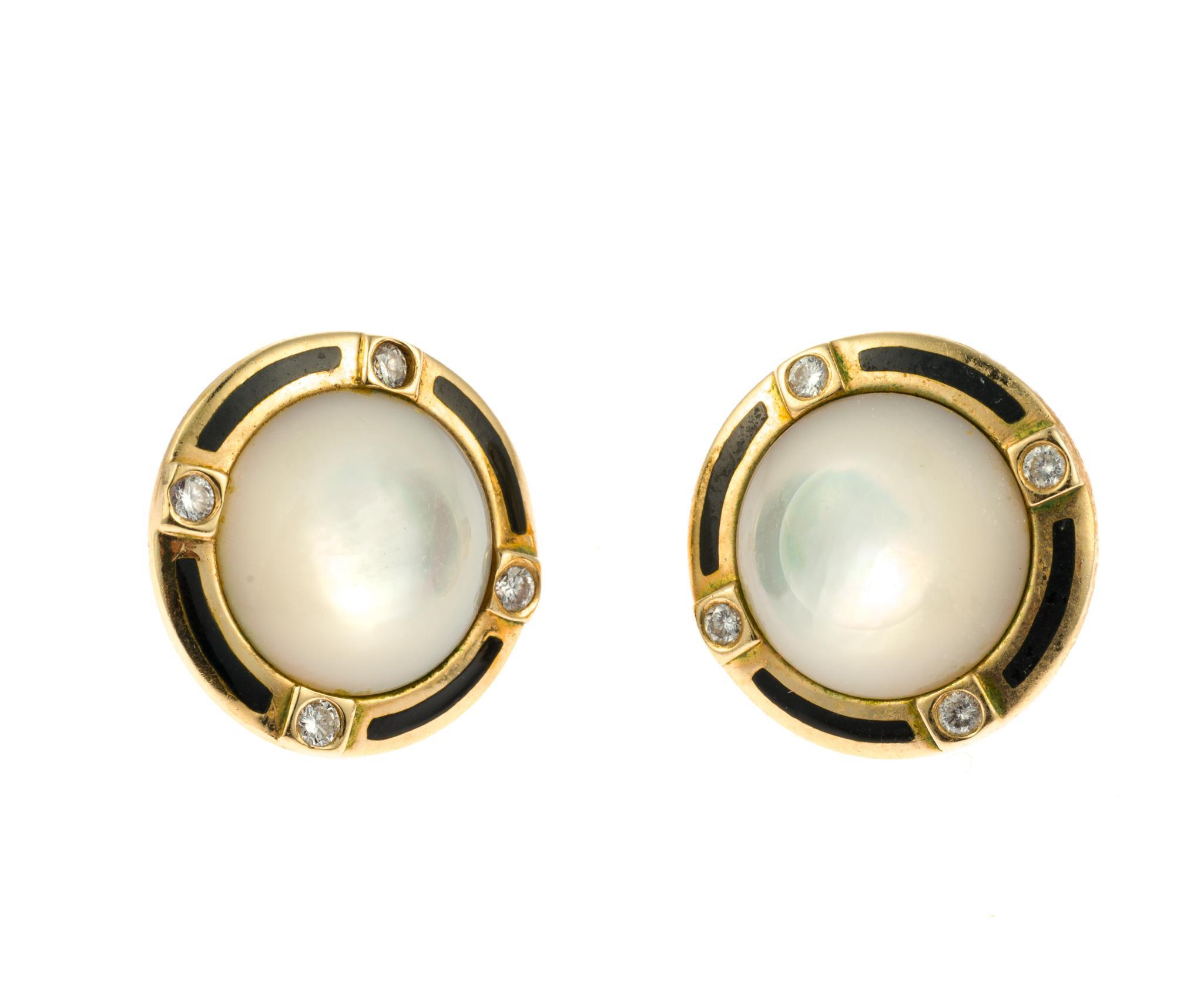 2 Pairs of 14K Gold Earrings