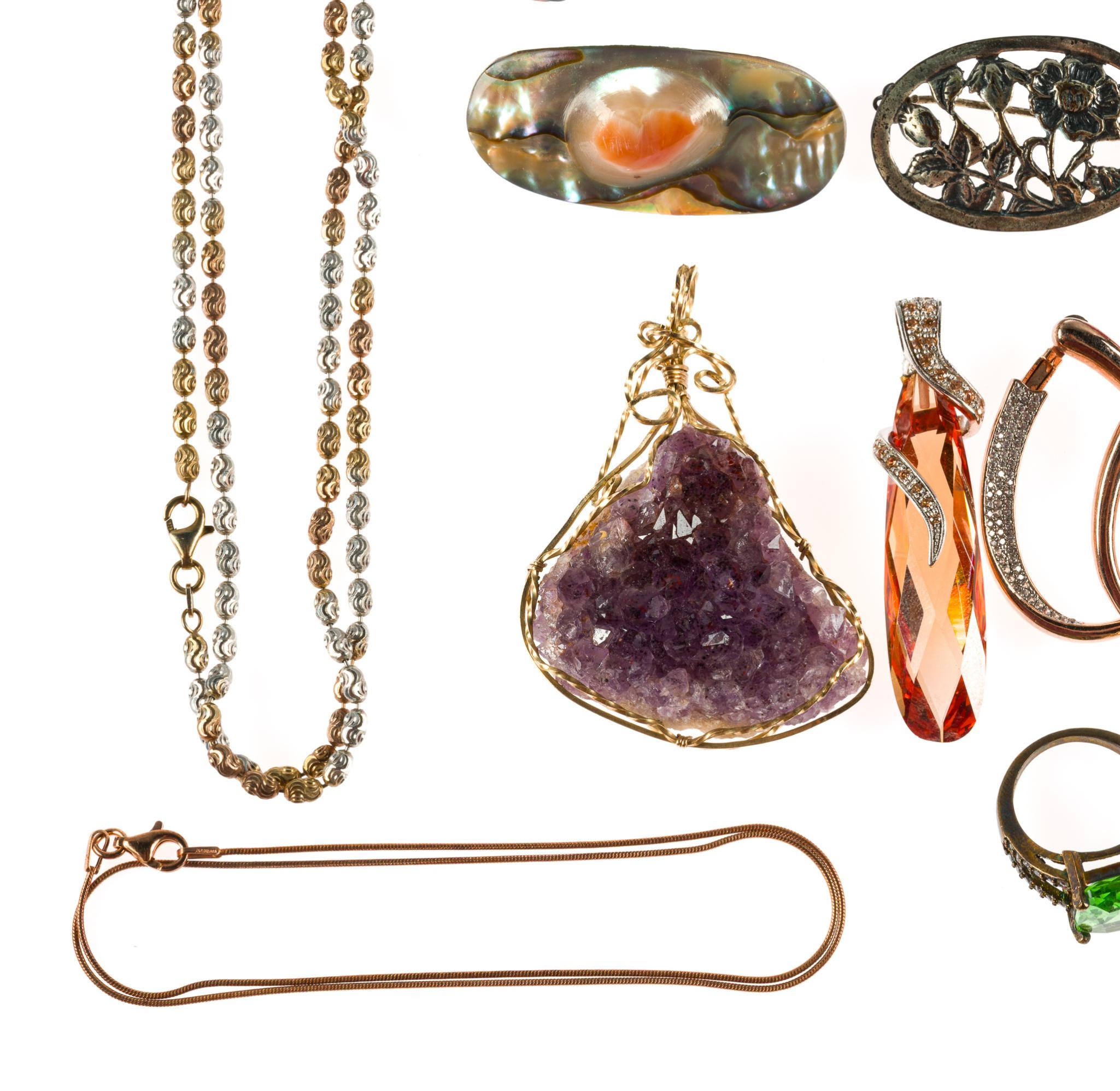 Sterling Silver and Gold Jewelry