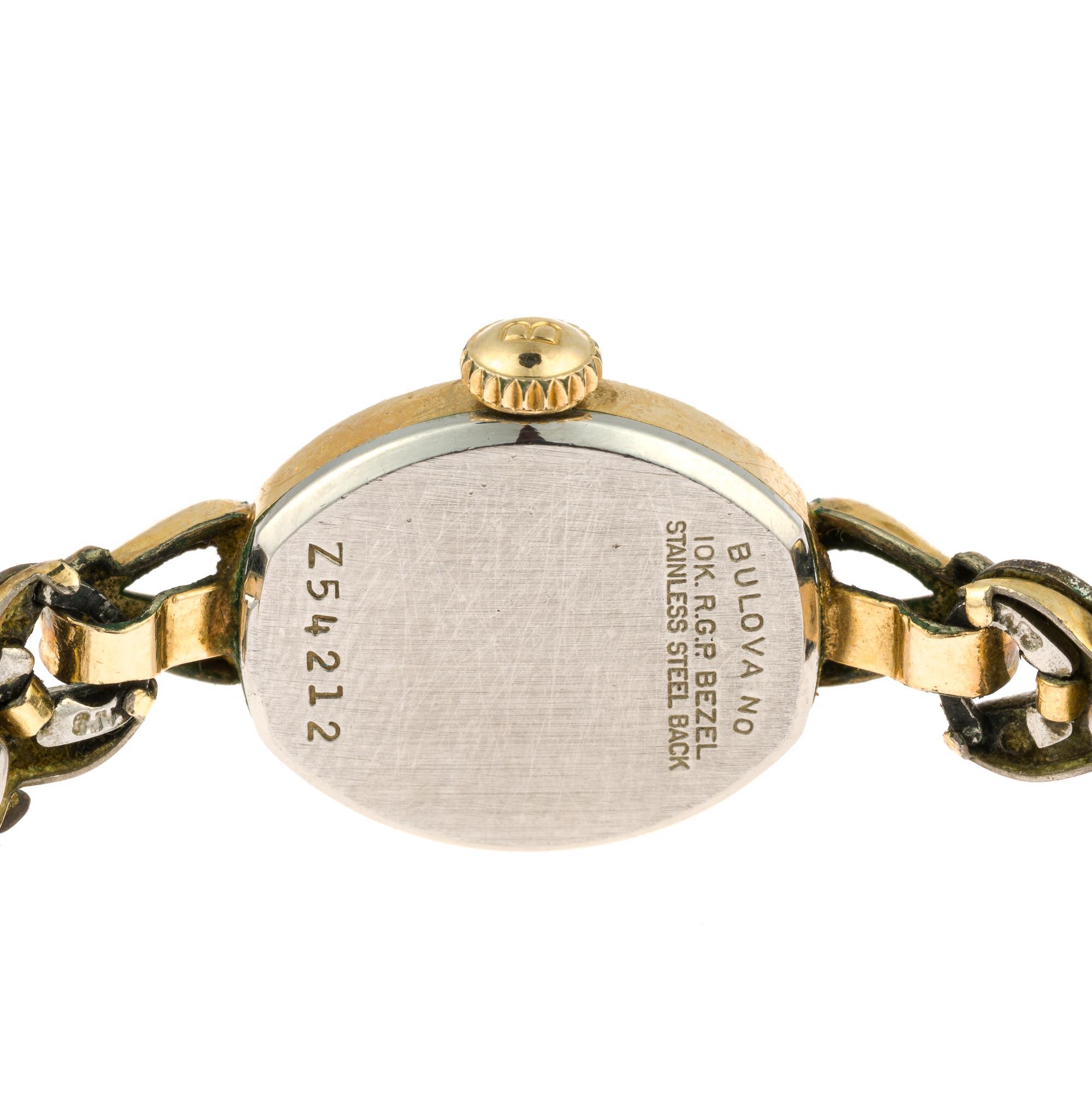 14K Gold Hamilton Cord Watch and Bulova
