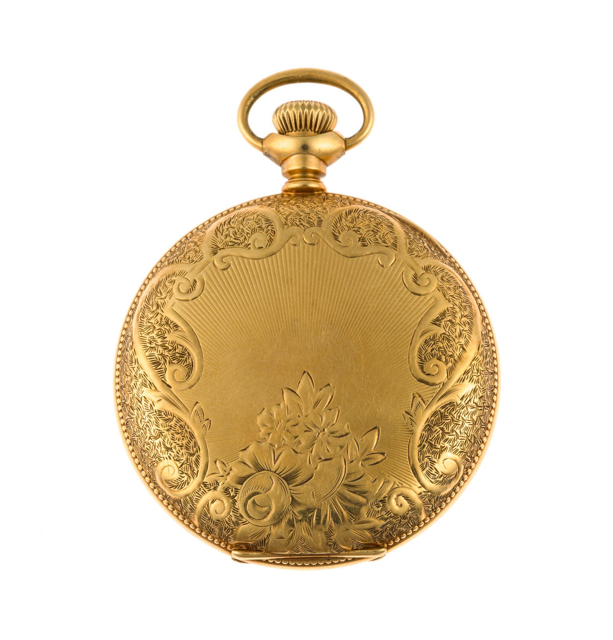 Rare Lancaster PA Zook 14K Gold Pocket Watch