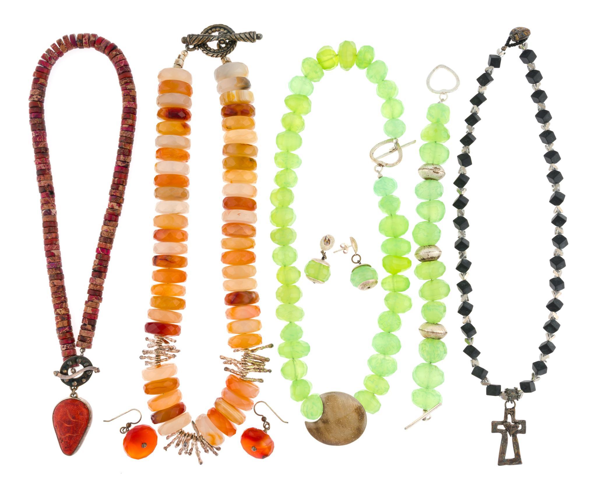 Beaded Blessings Gemstone Necklaces, Bracelets, and Earrings