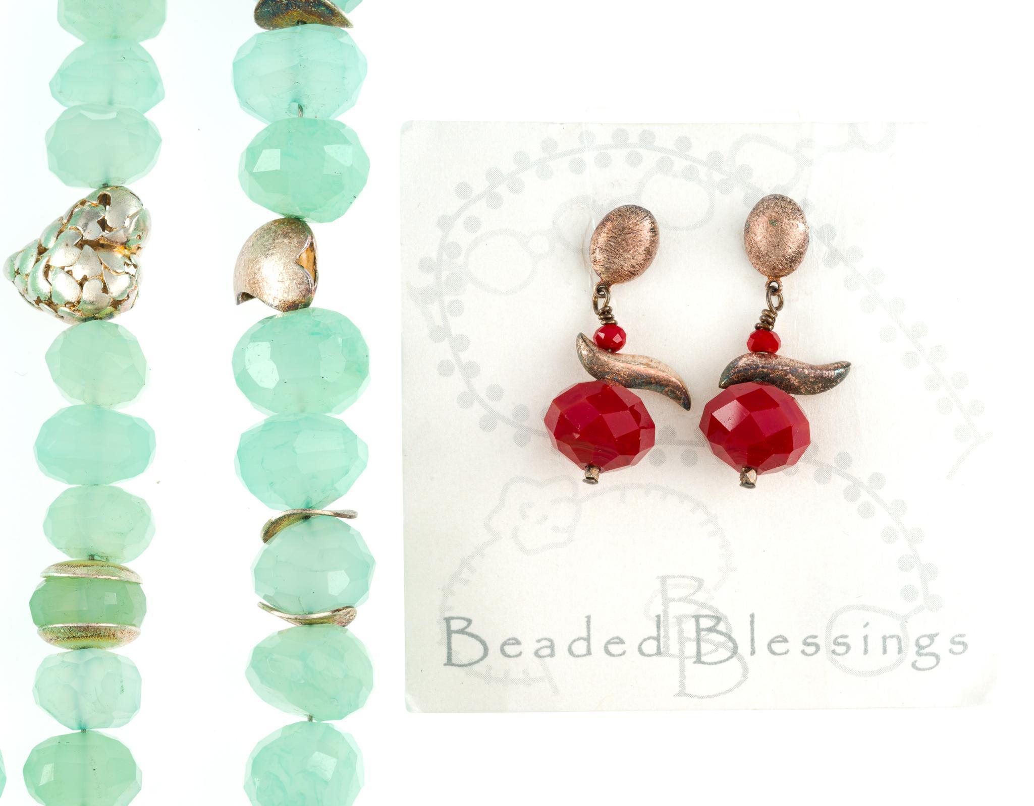 Beaded Blessings Gemstone Necklaces, Bracelets, and Earrings