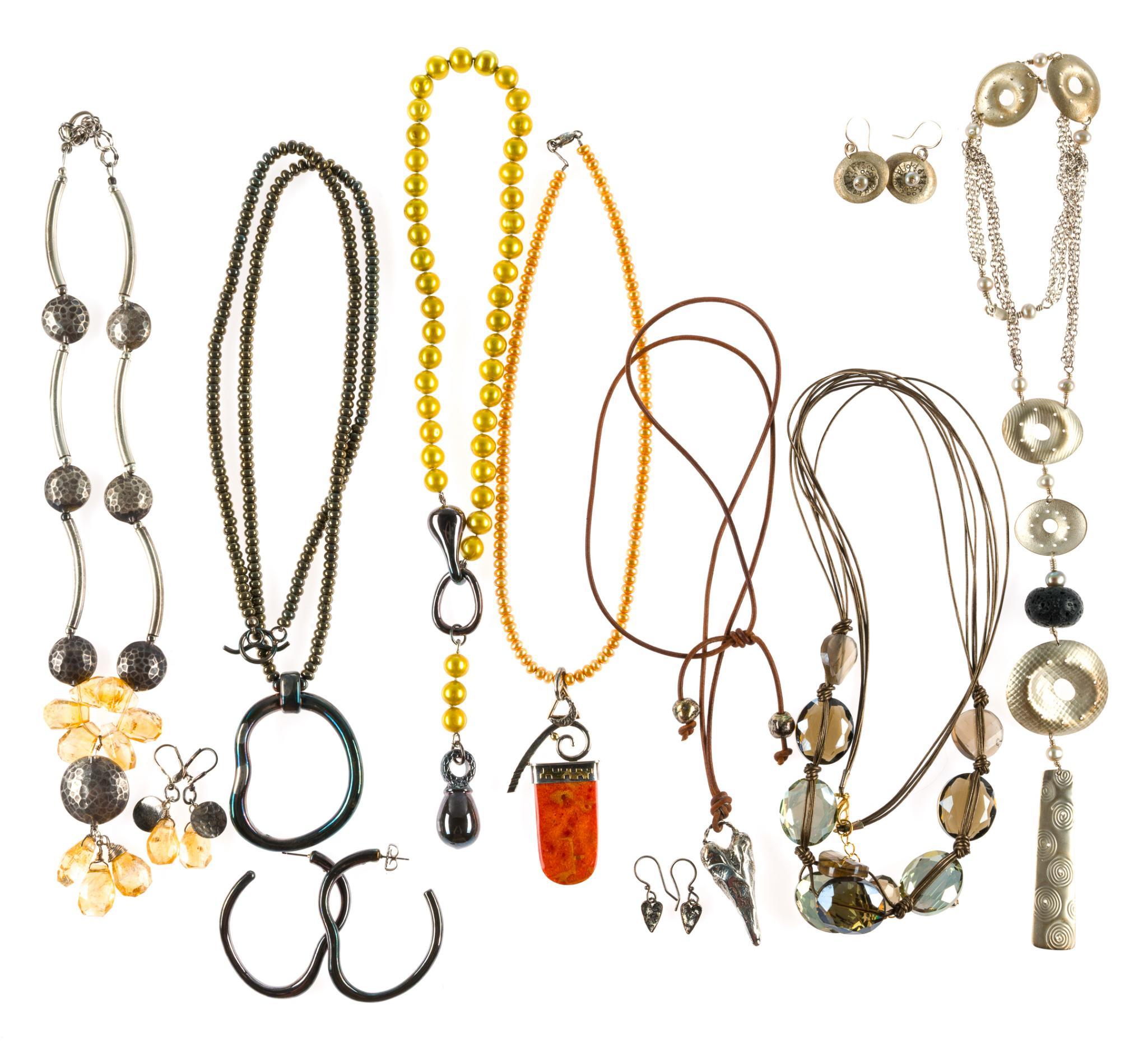 Artisan Jewelry with Sterling Silver and Gemstones