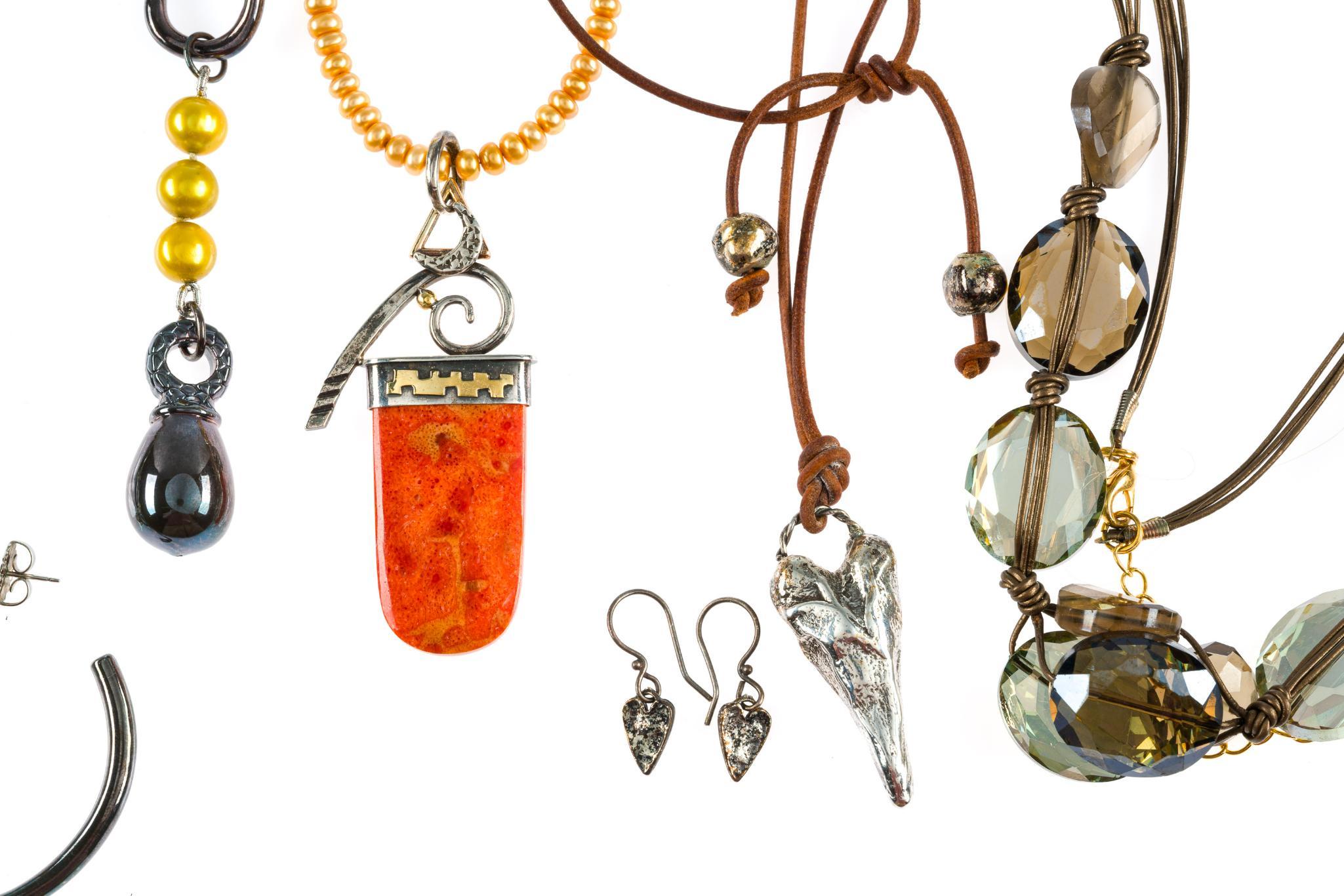 Artisan Jewelry with Sterling Silver and Gemstones