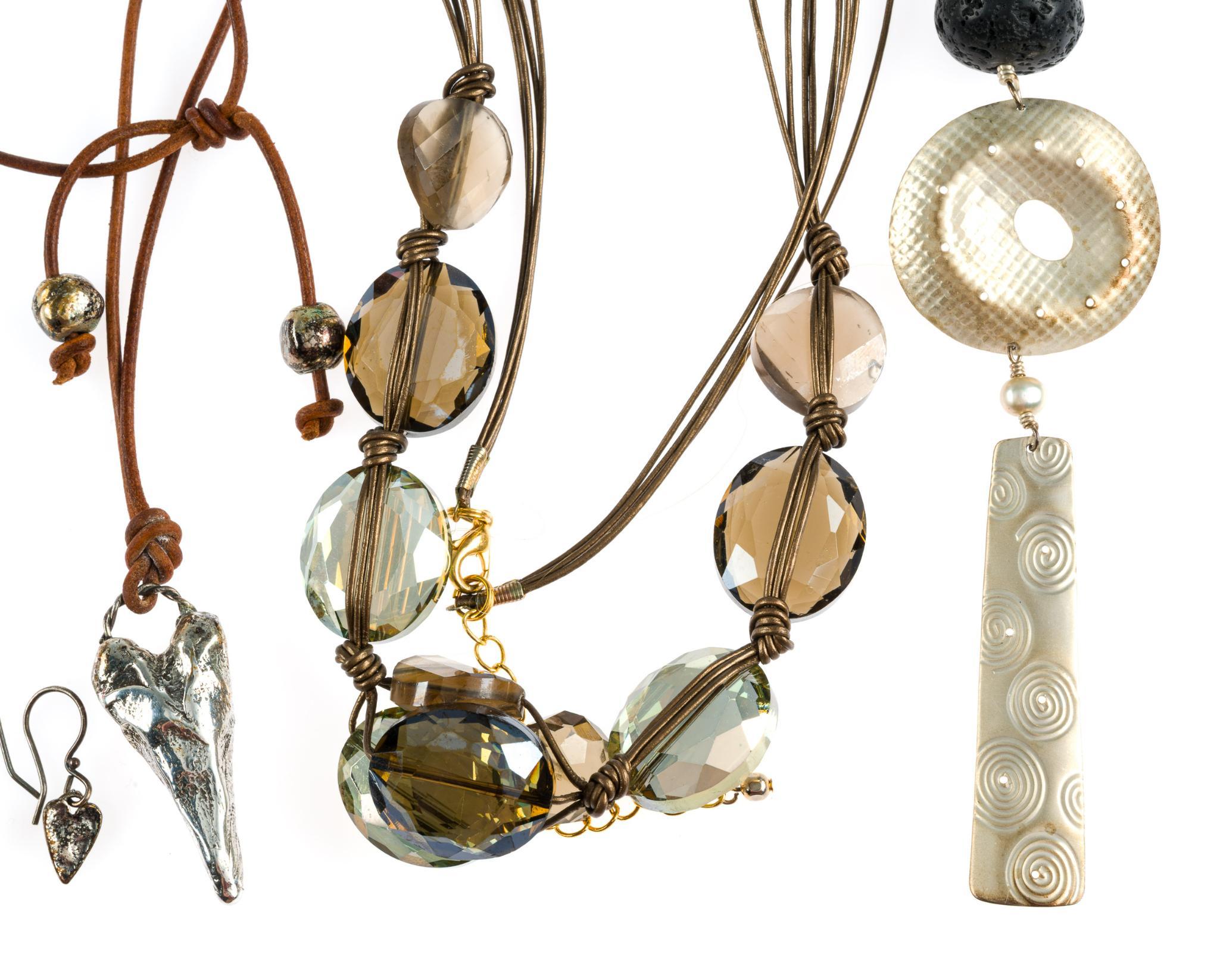Artisan Jewelry with Sterling Silver and Gemstones