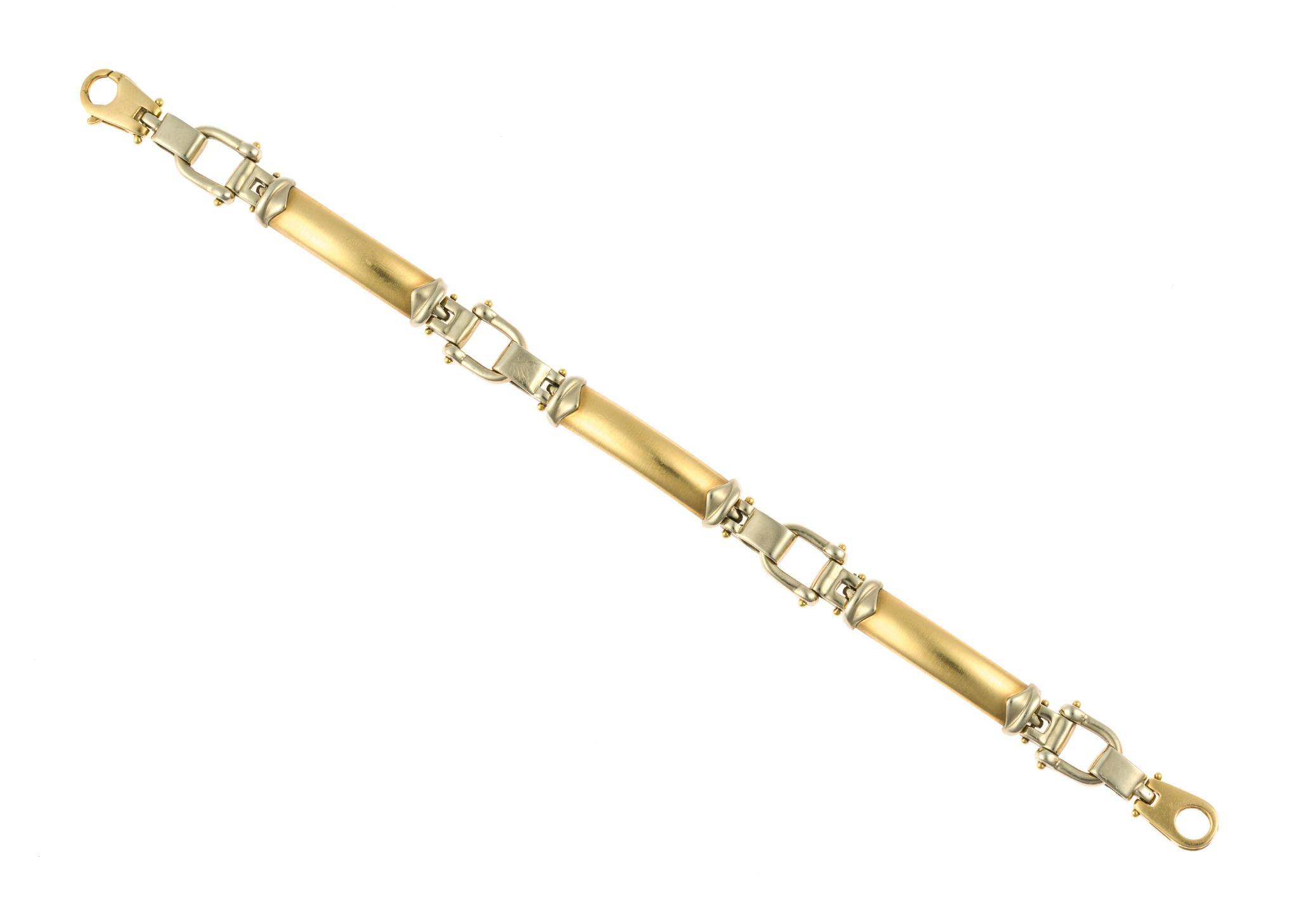 14K Gold Link Bracelet