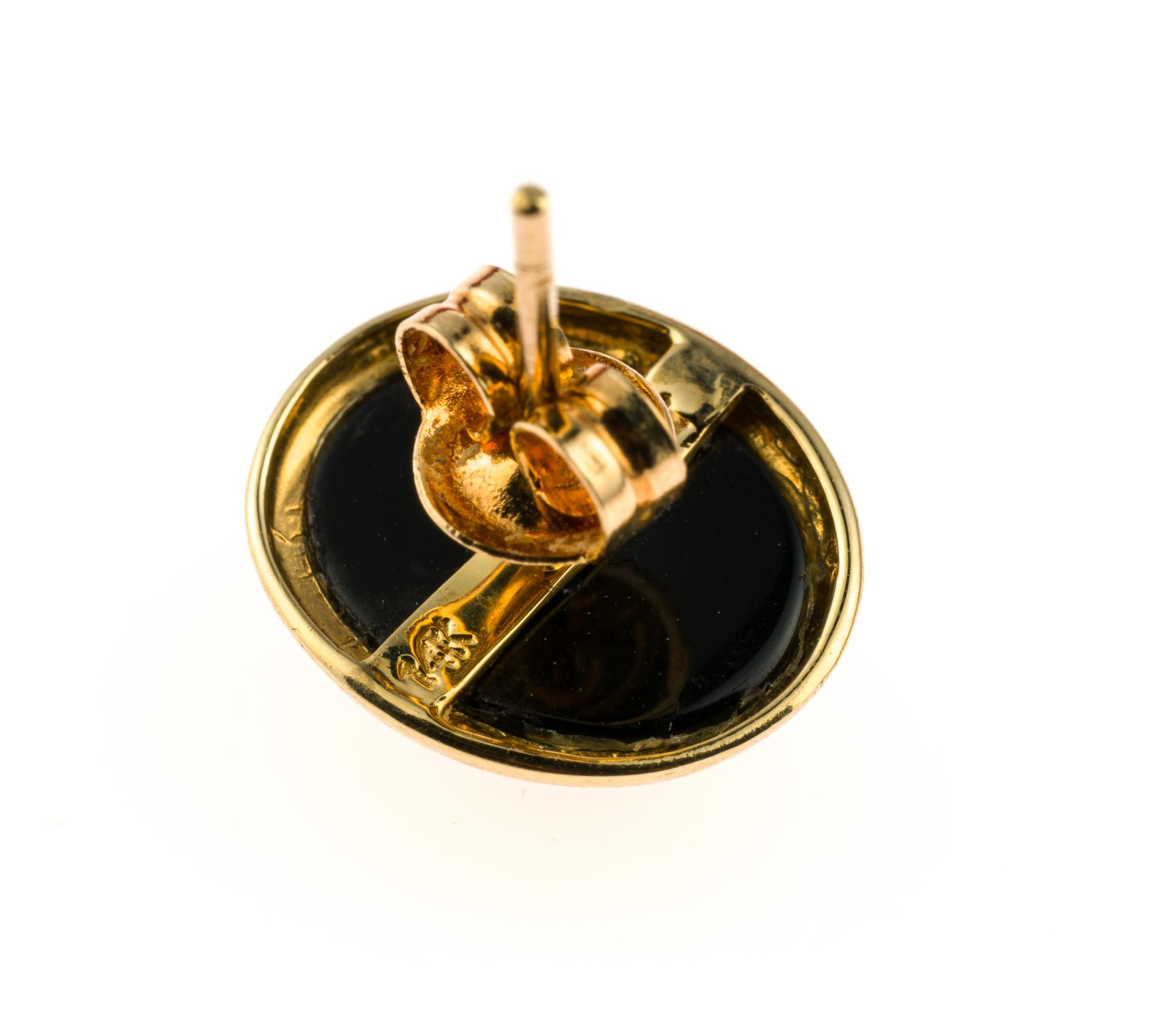 18K and 14K Gold and Gemstone Earrings