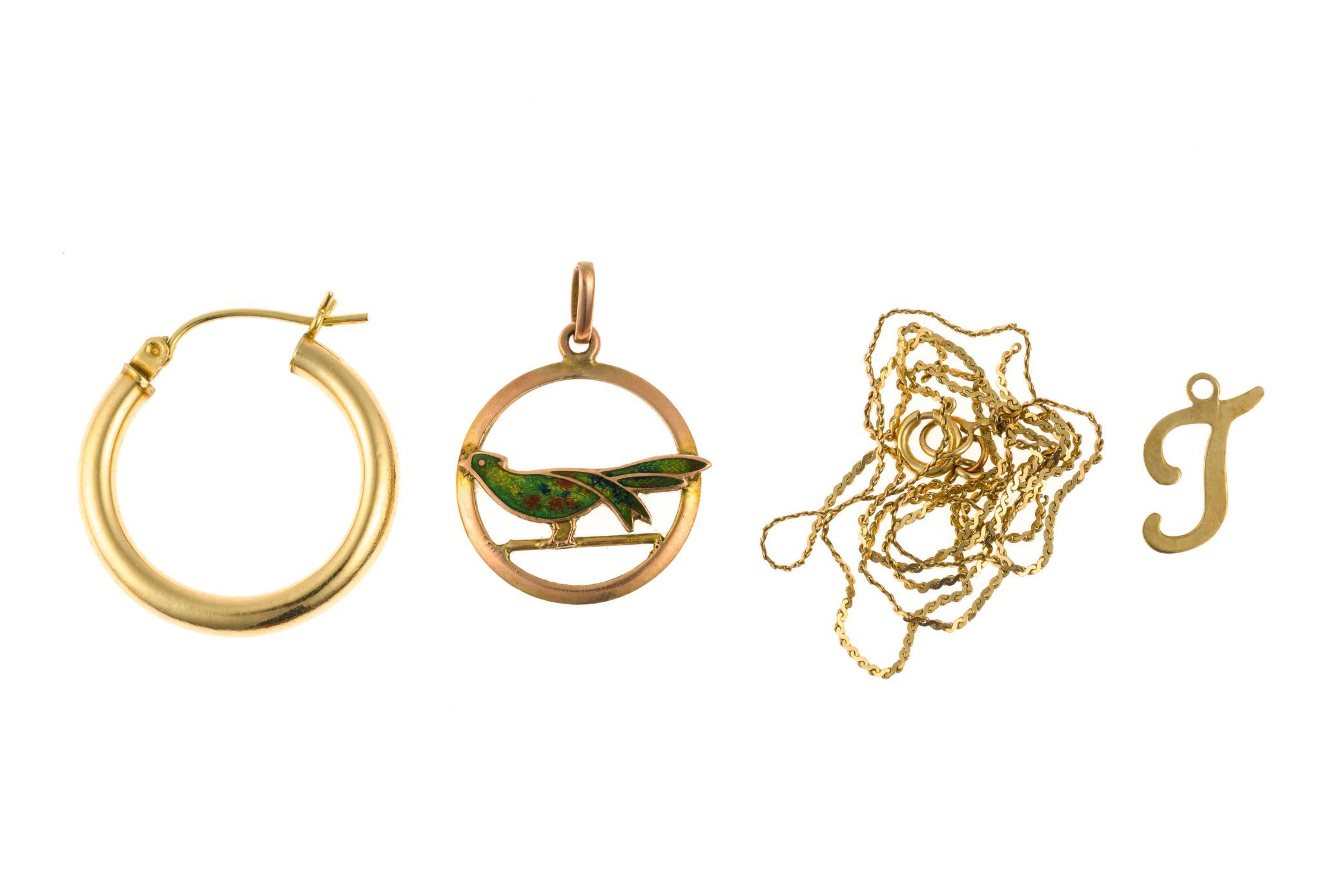 10K and 14K Gold Rings, Pendant and Scrap Gold