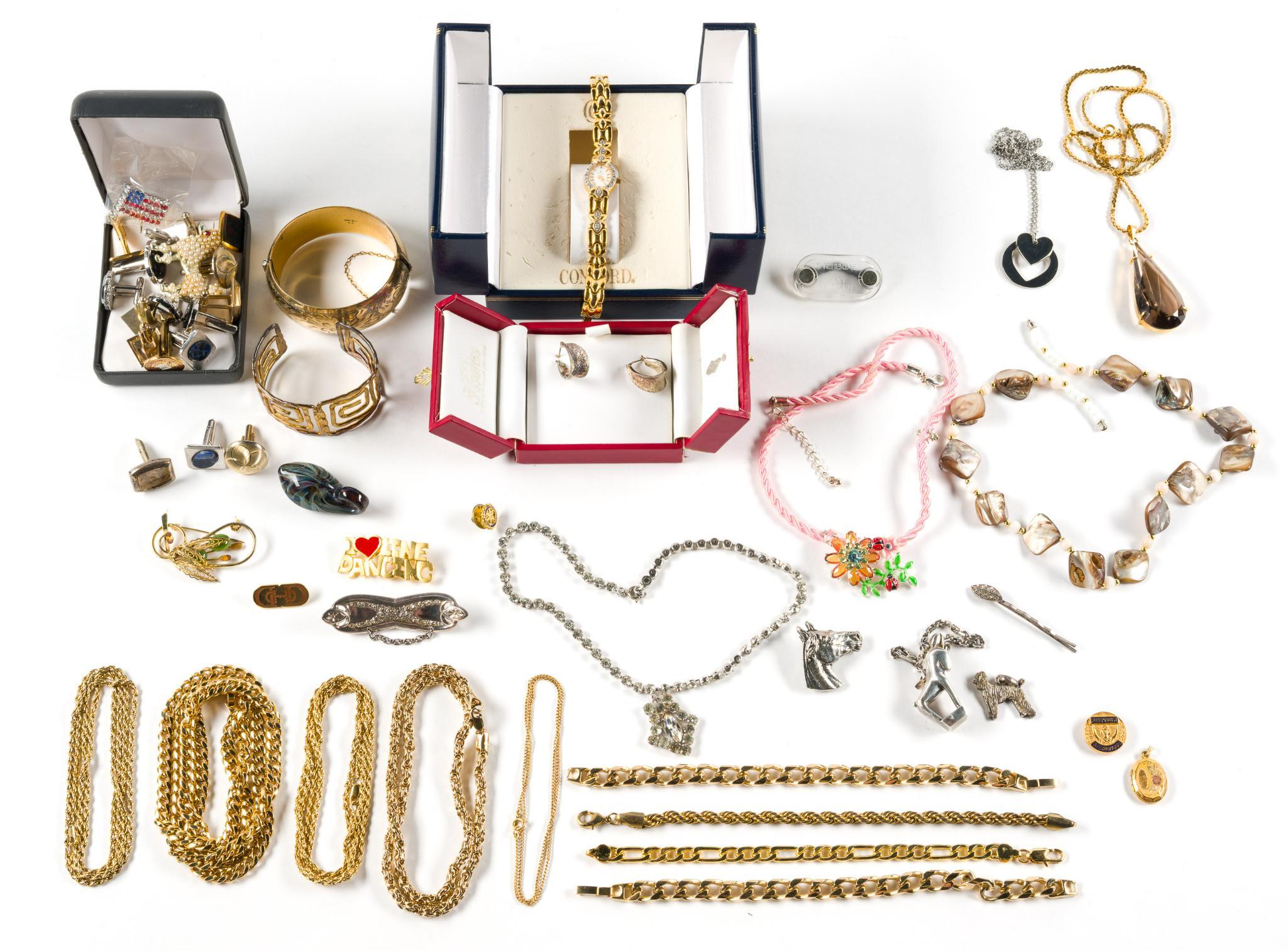 Sterling Silver and Costume Jewelry