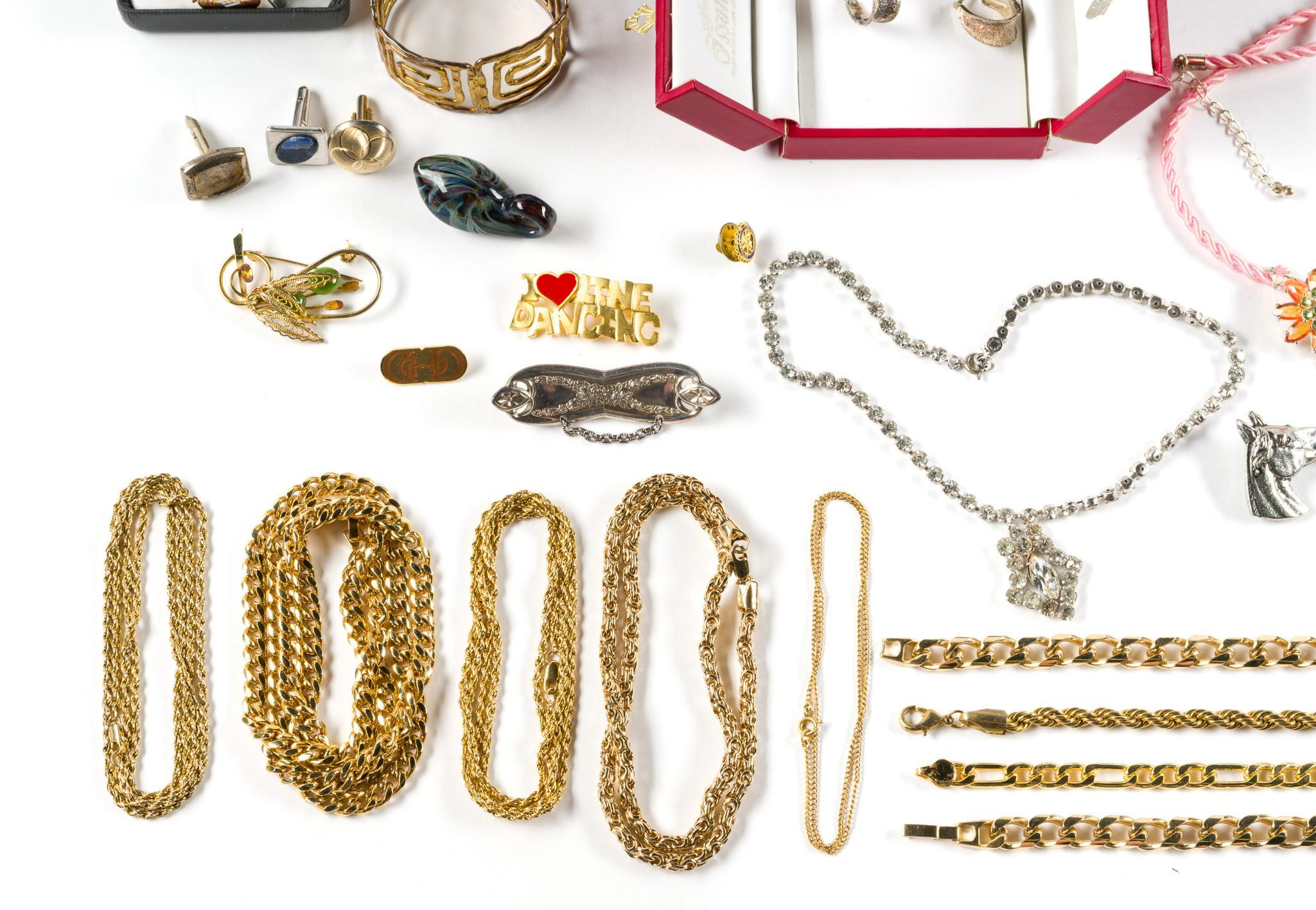 Sterling Silver and Costume Jewelry