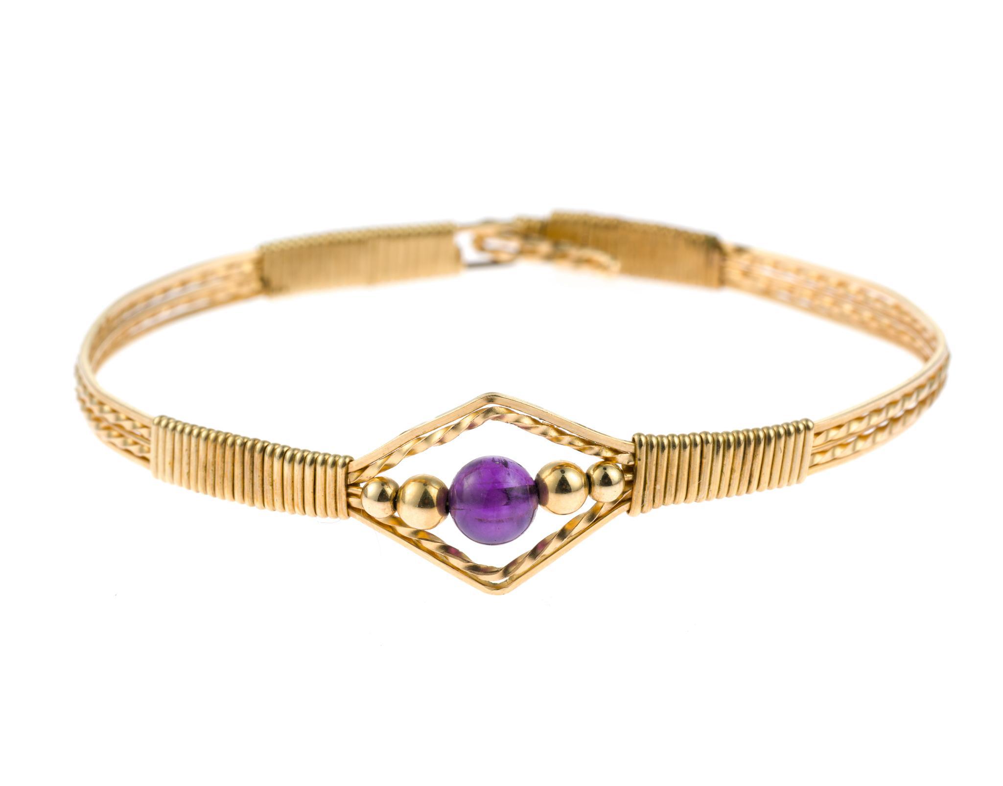Two 10K Gold Bracelets