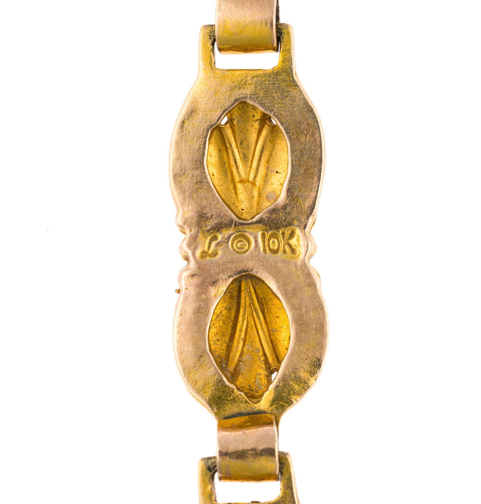 Two 10K Gold Bracelets