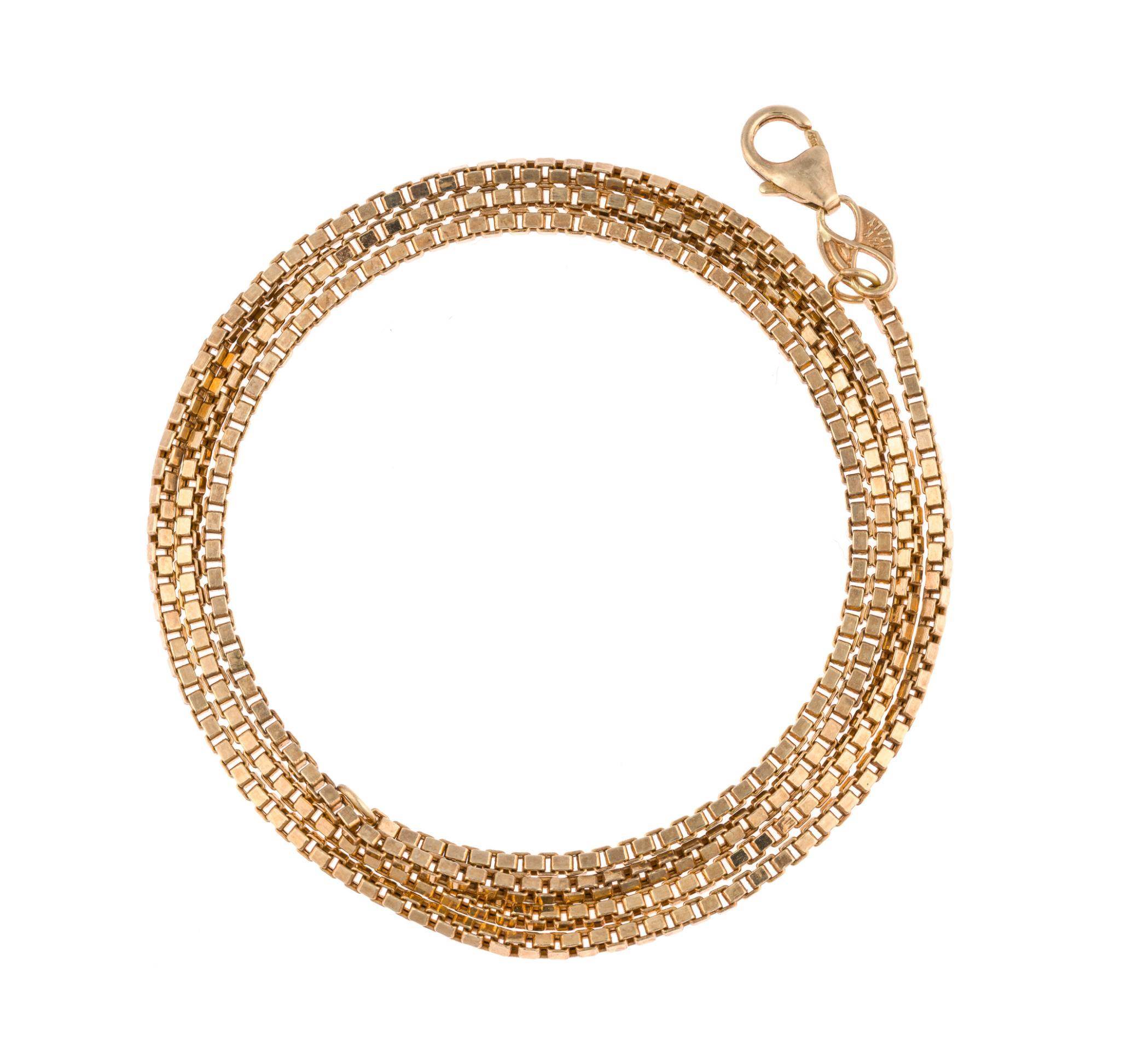 14K Gold Chain Necklace