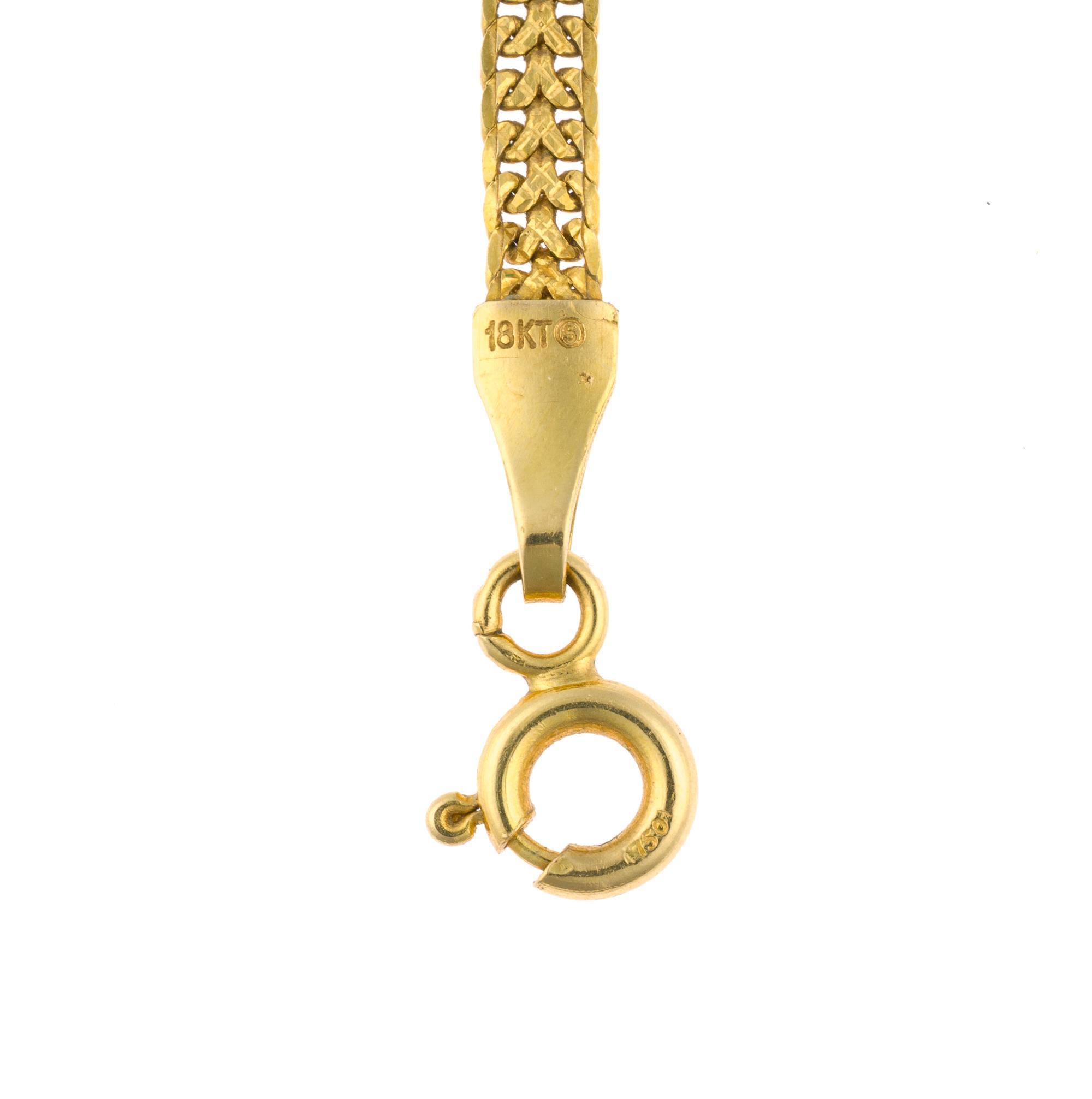 18K Gold Chain Necklace