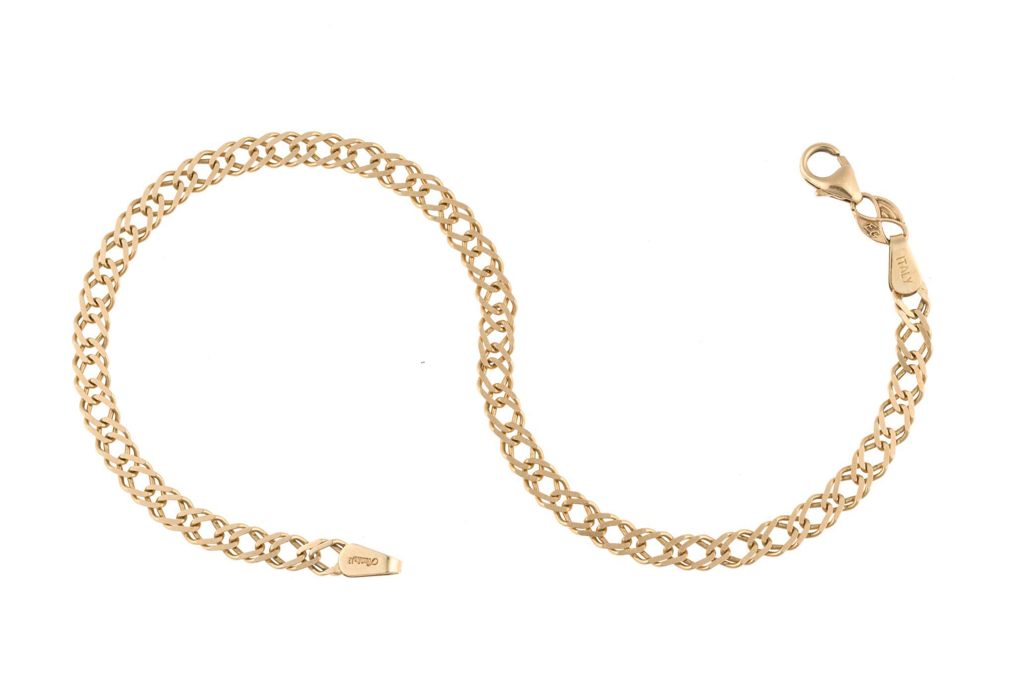 Two 14K Gold Bracelets