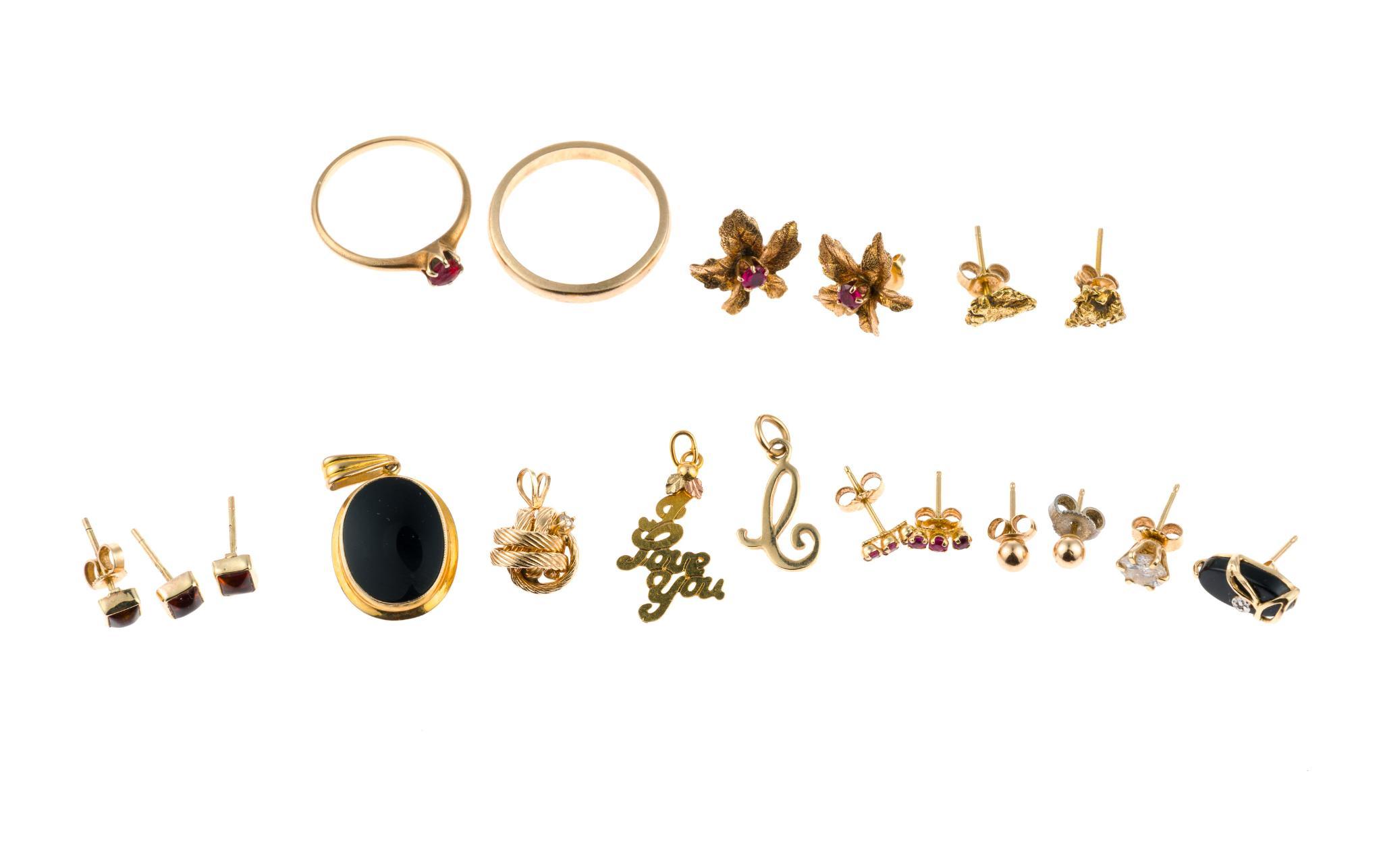 10K 14K and 22K Gold Jewelry