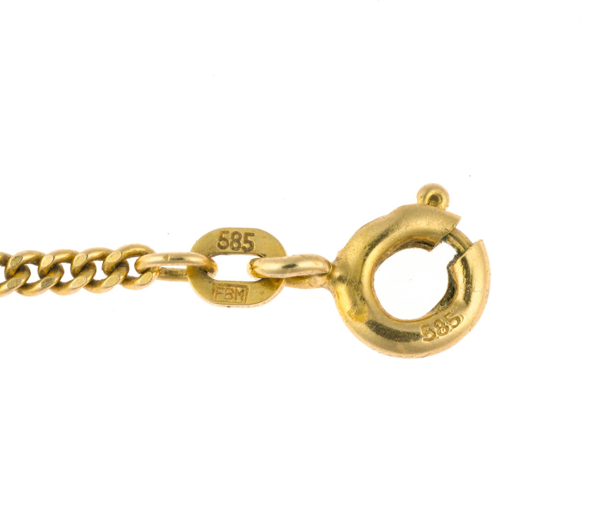 14K Gold Chain Necklace