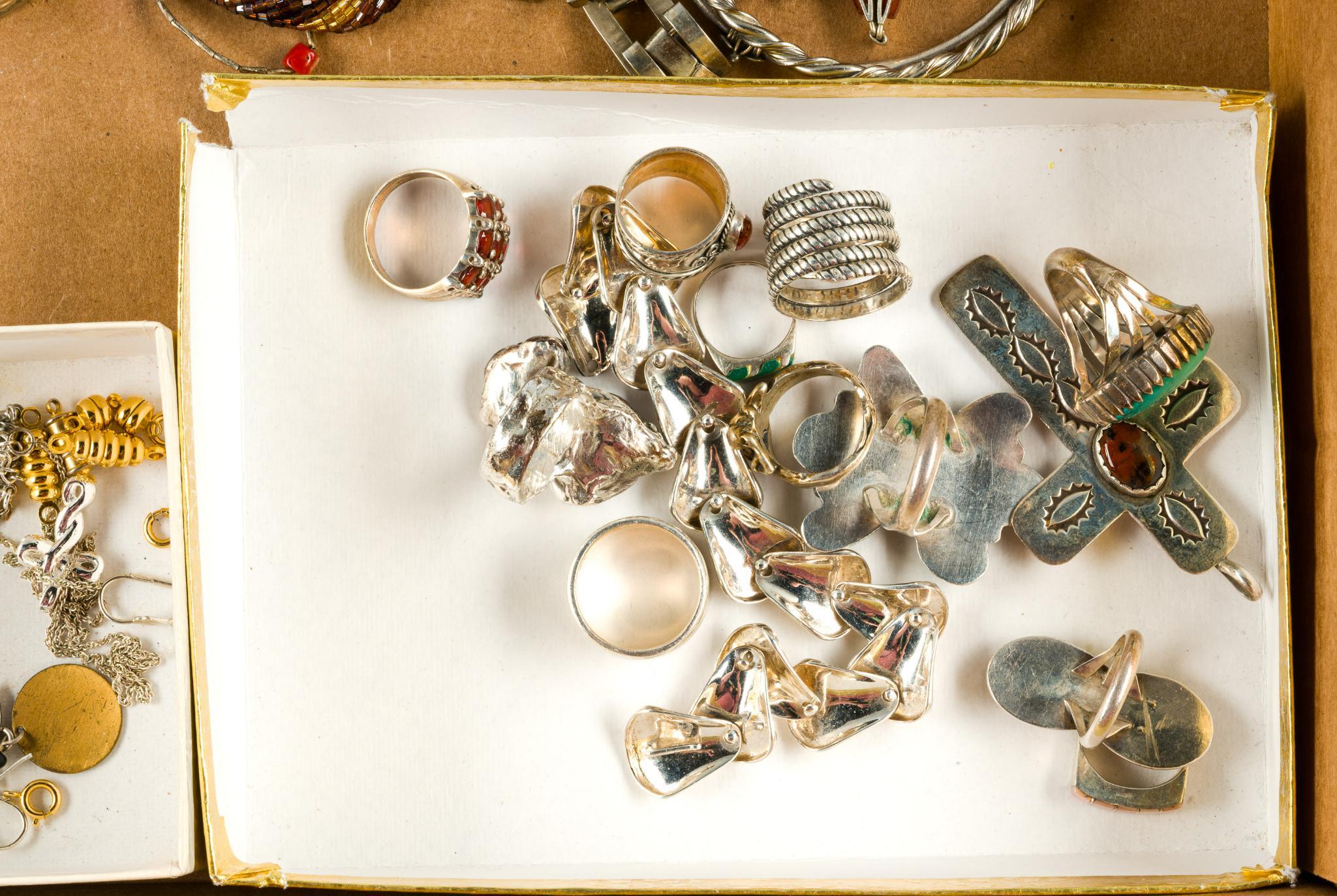 Sterling Silver and Costume Jewelry