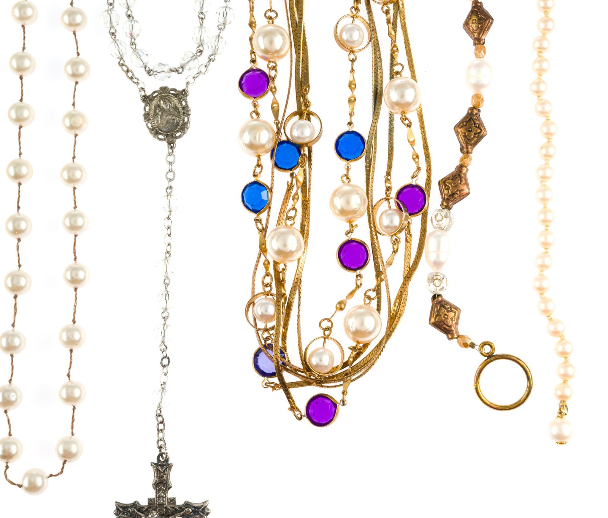 Necklaces and Bracelets Incl. Freshwater Pearls