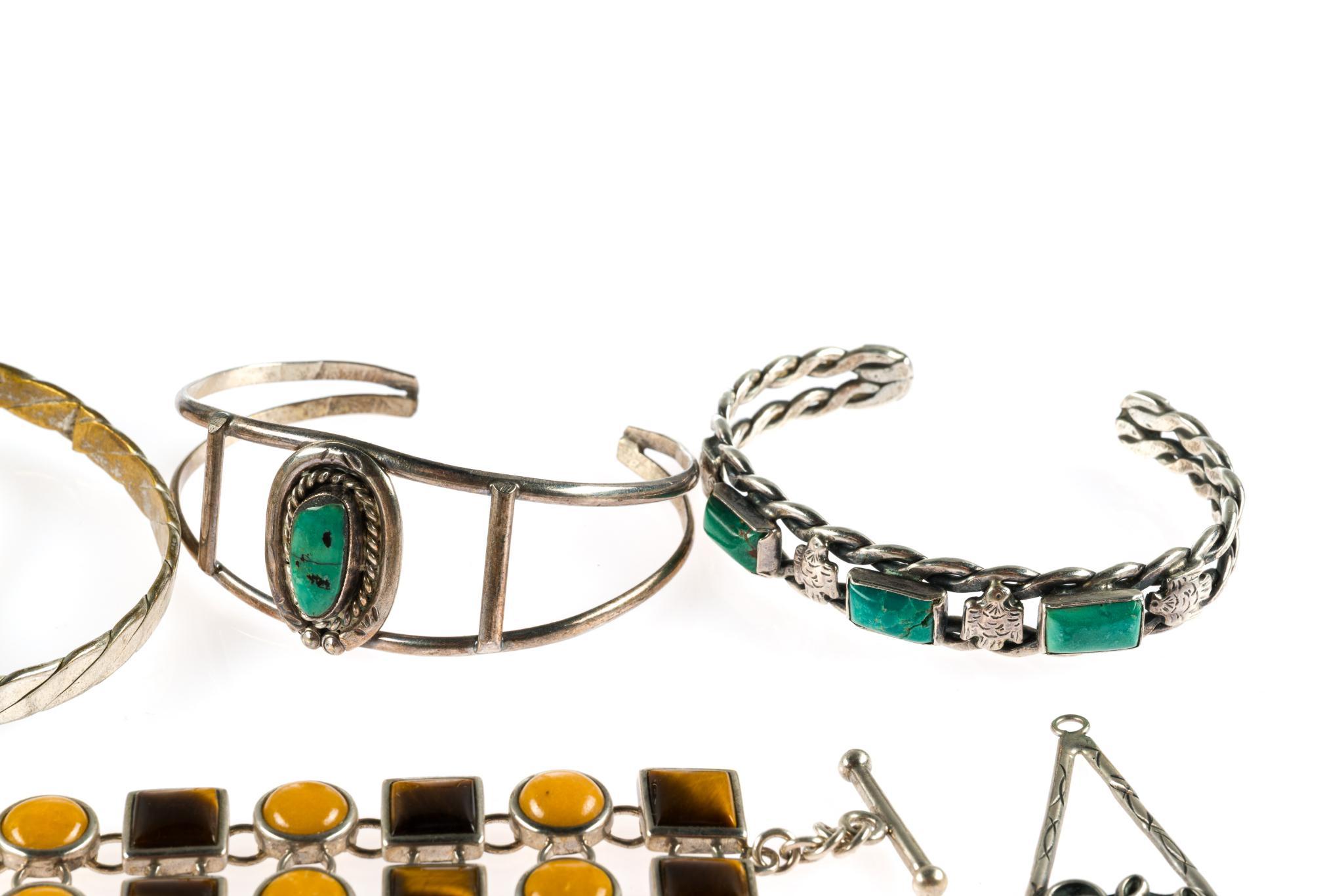 Sterling Silver Bracelets and Rings