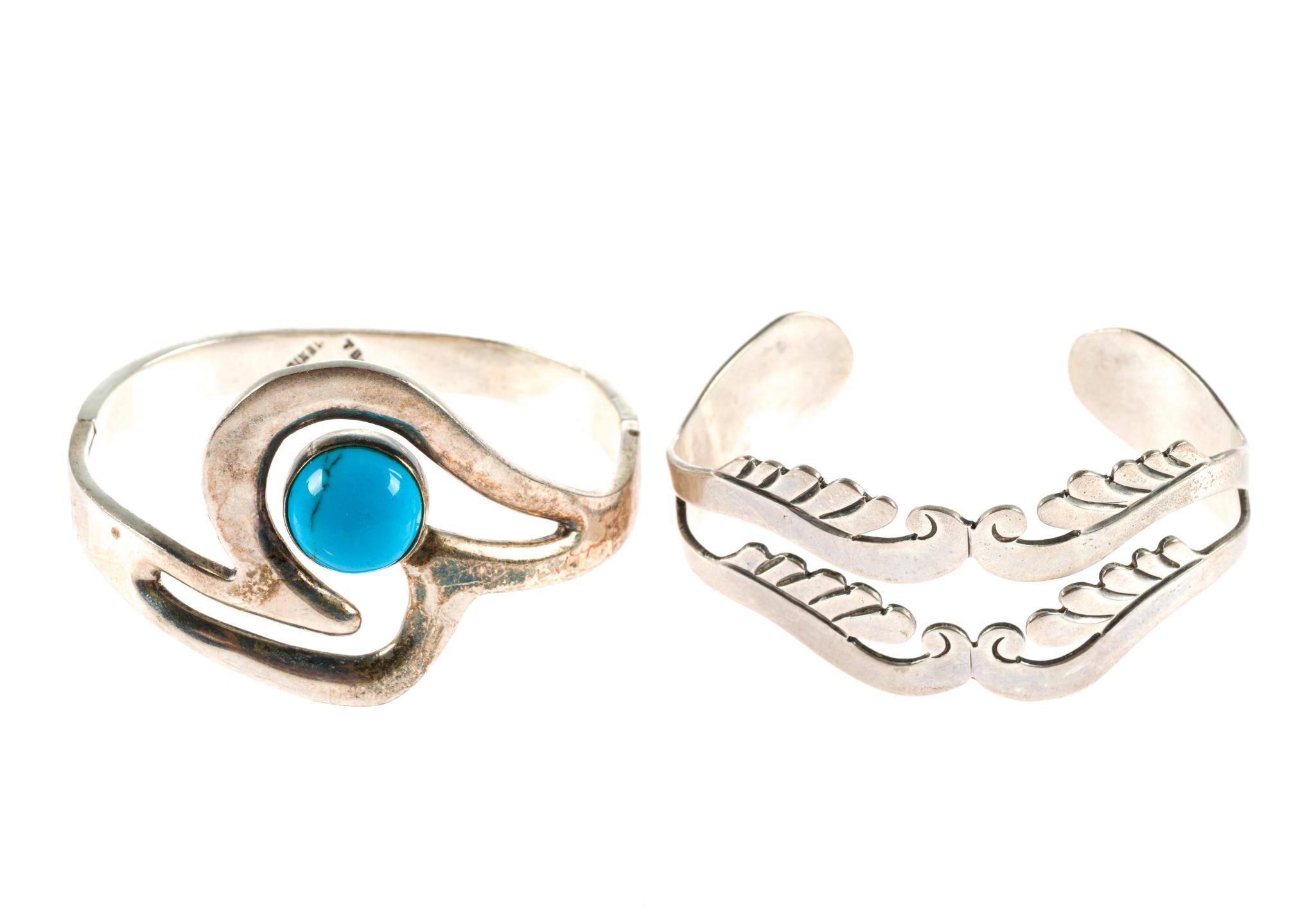 6 Sterling Silver Bracelets