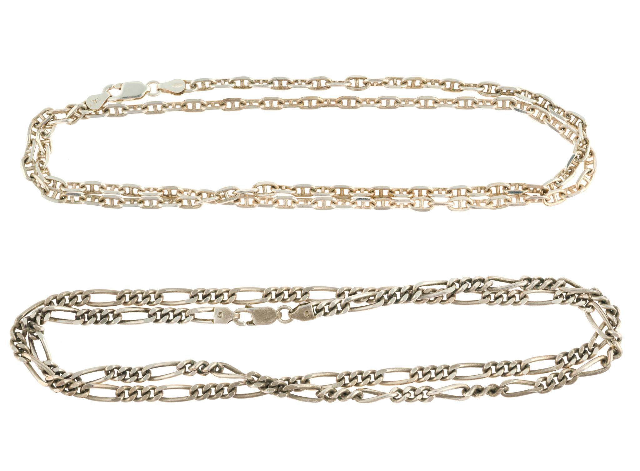 Sterling Silver Chain Necklaces and Pendants