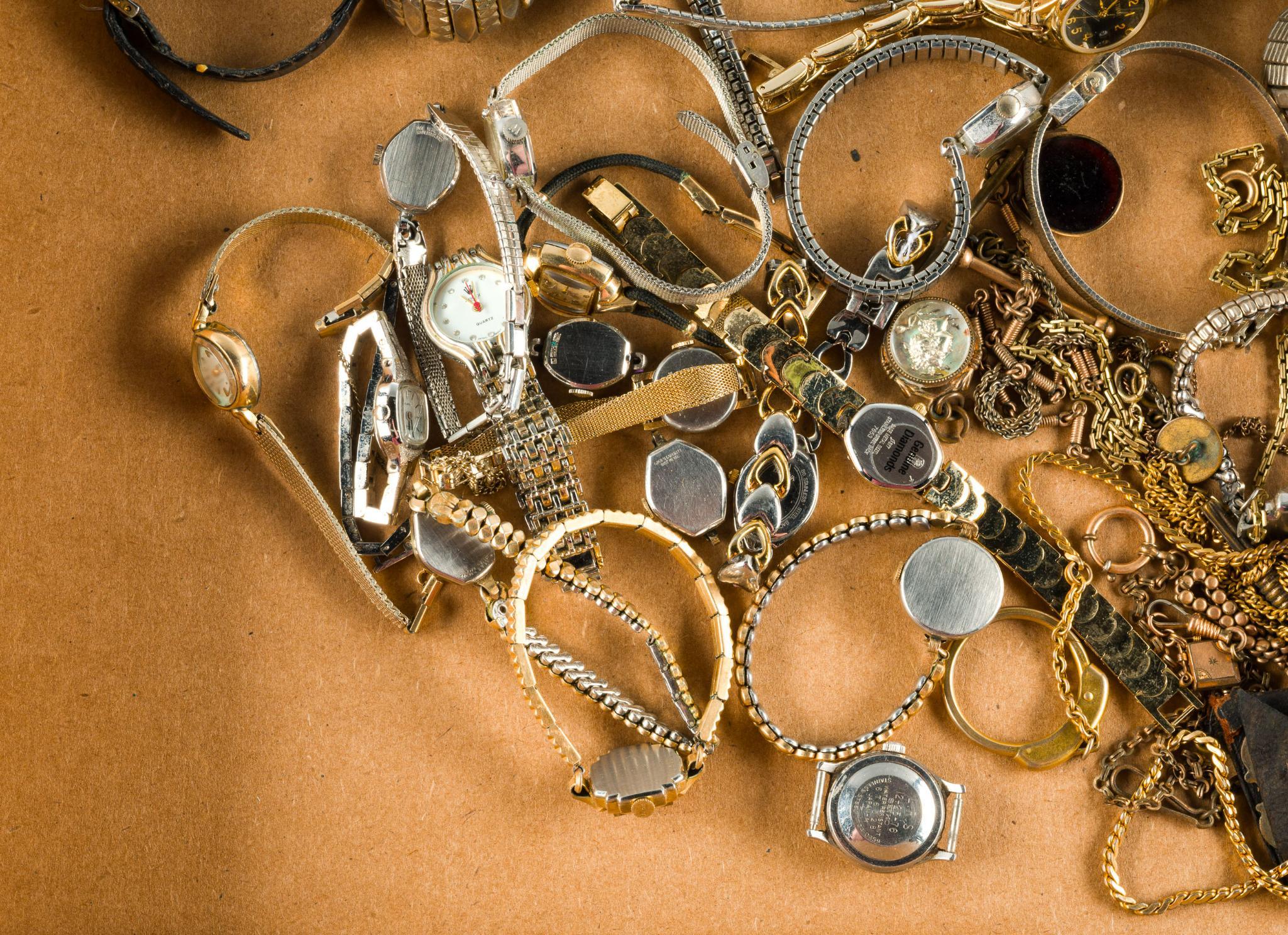 Vintage Jewelry and Watches Incl. Gold-Filled