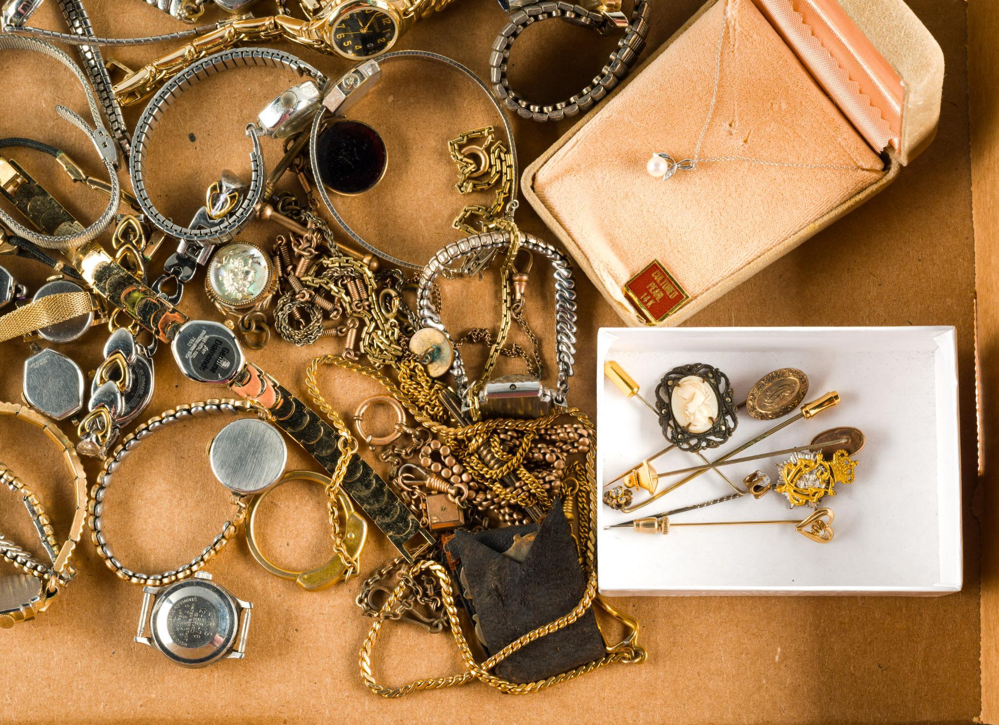 Vintage Jewelry and Watches Incl. Gold-Filled