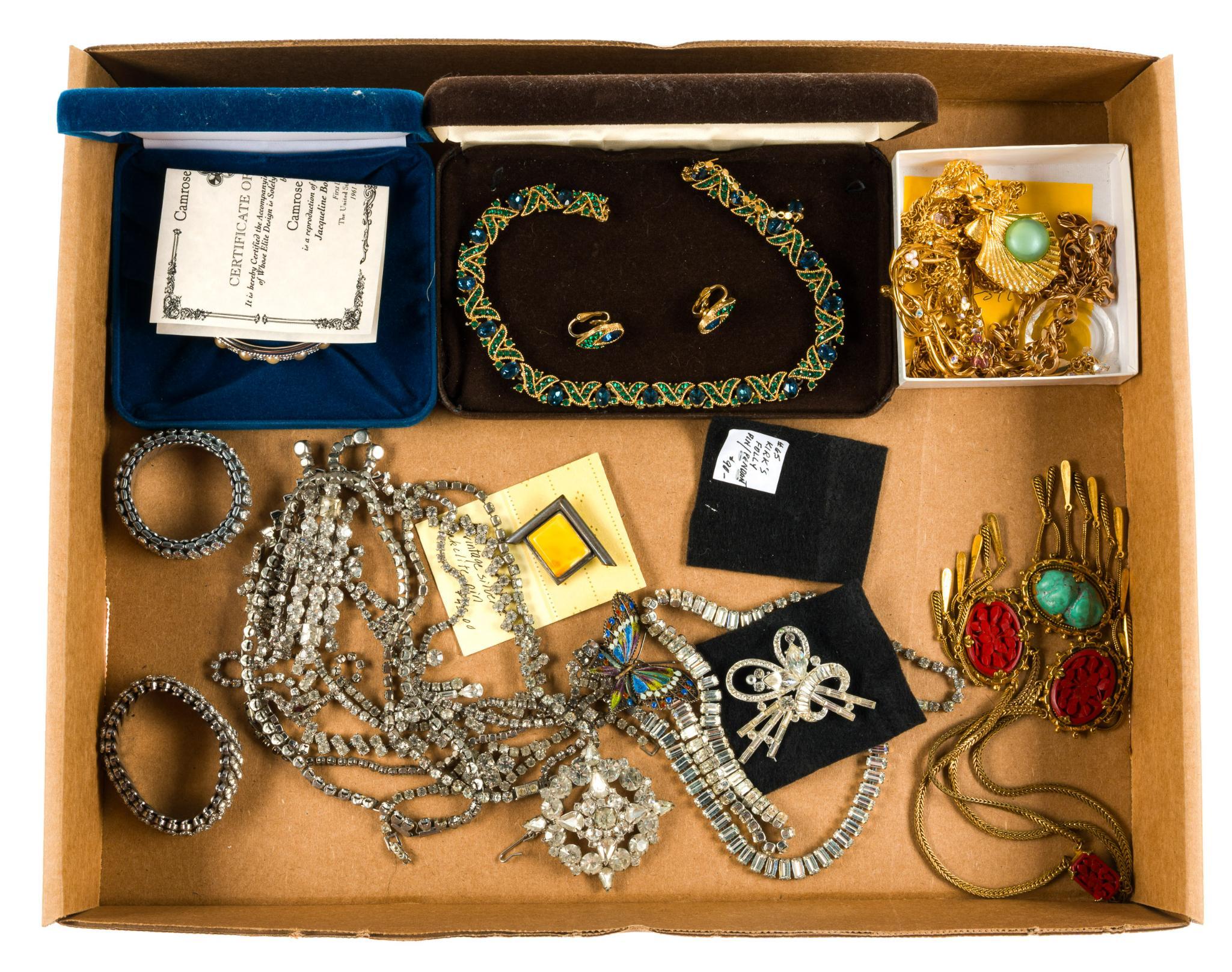 Vintage and Costume Jewelry Incl. Kirk's Folly