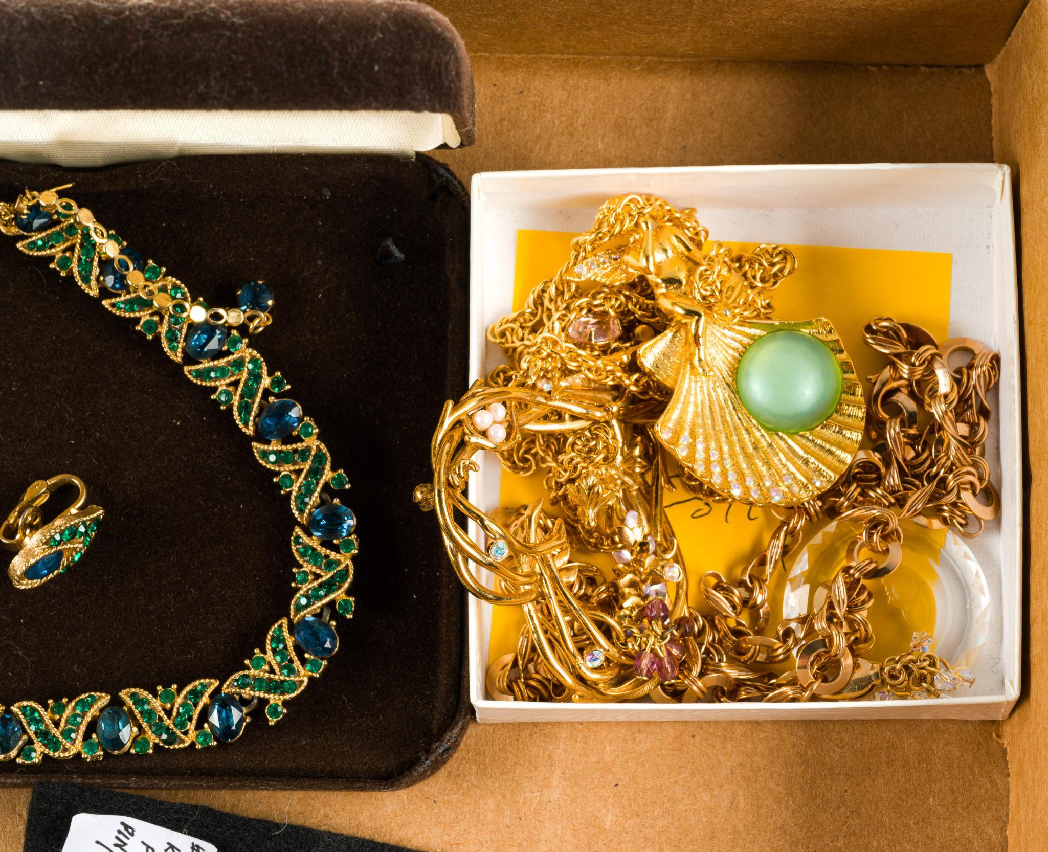 Vintage and Costume Jewelry Incl. Kirk's Folly