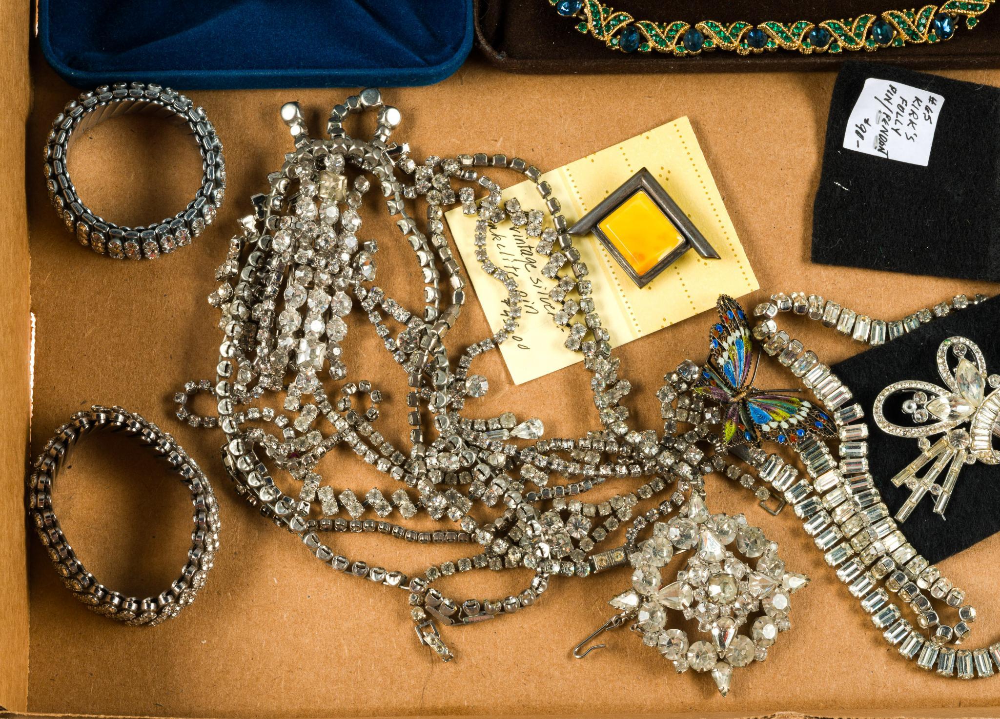 Vintage and Costume Jewelry Incl. Kirk's Folly