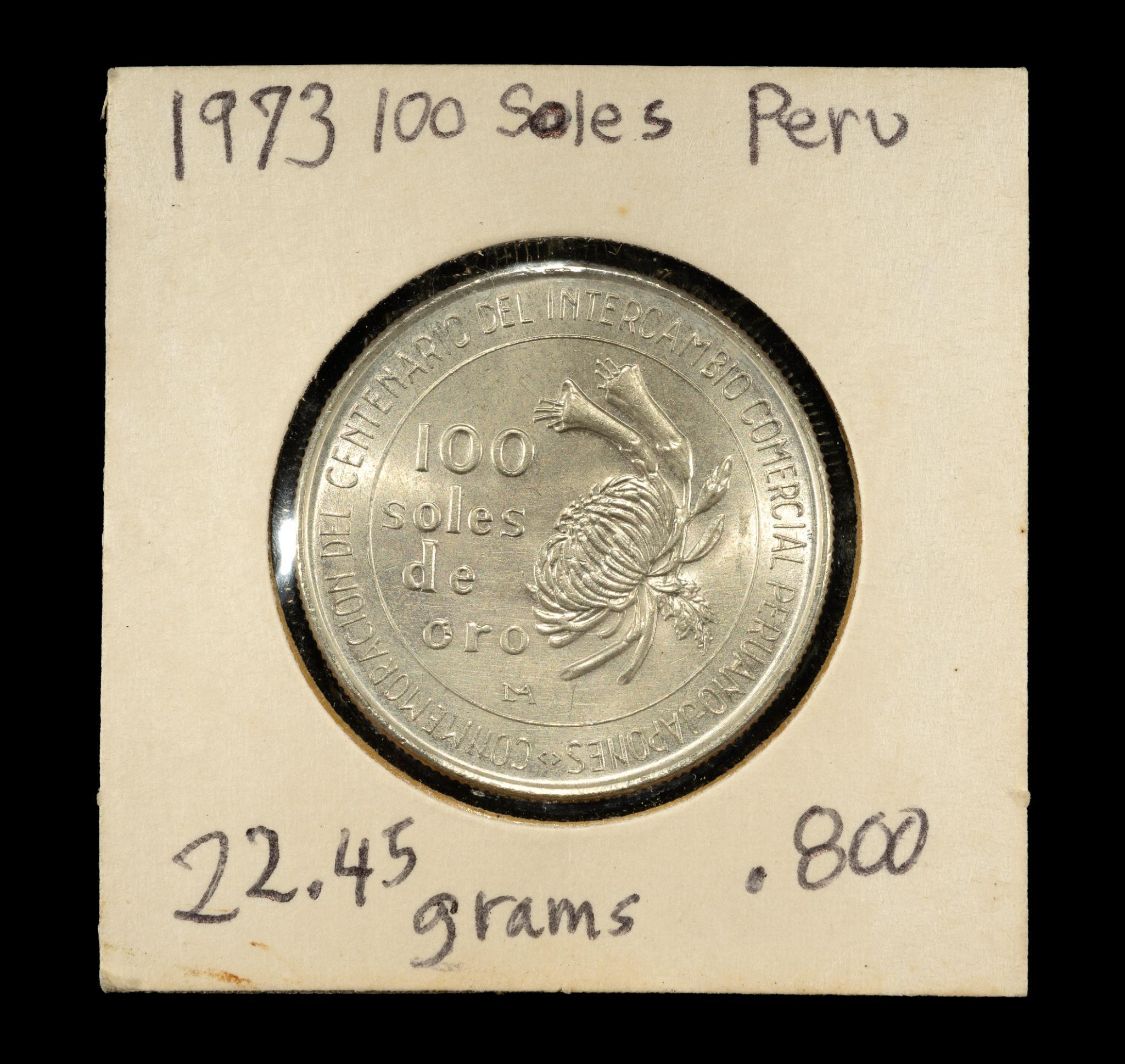 Four Silver Coins Peru