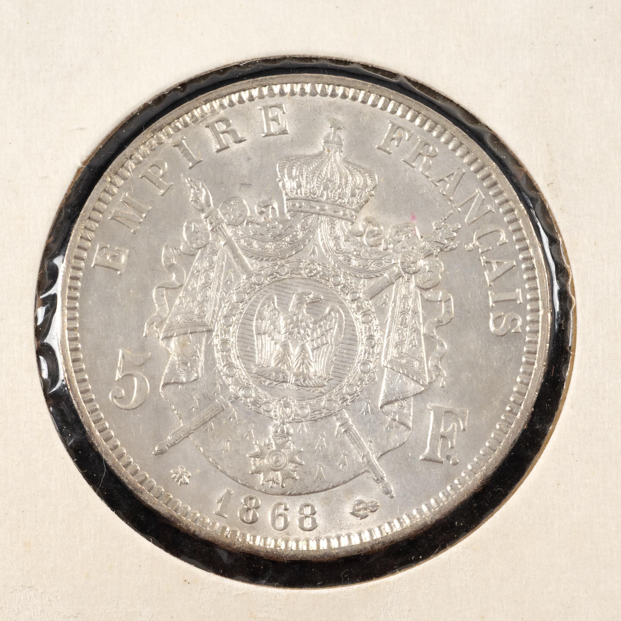 Silver Coins France And Bulgaria