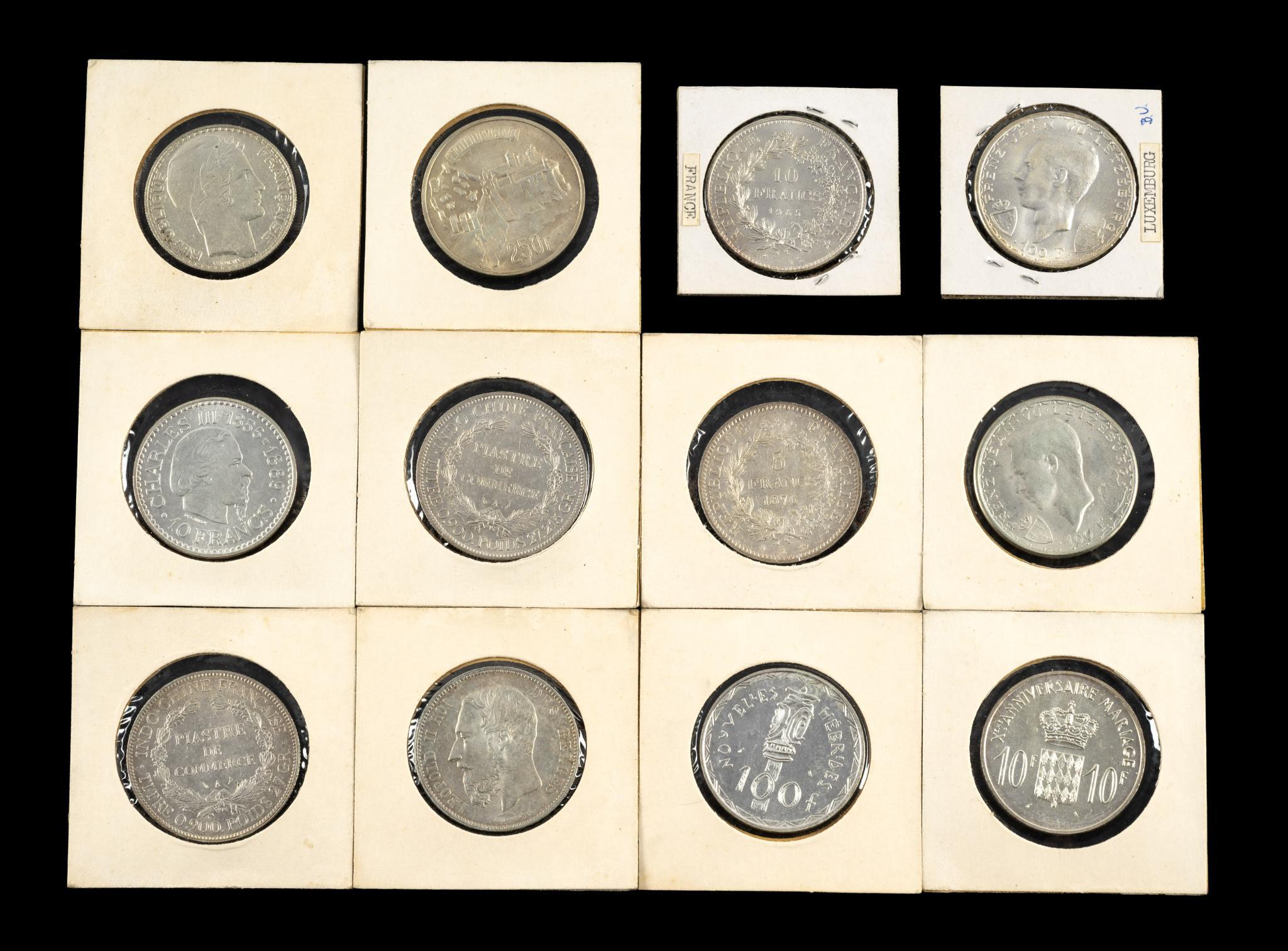 Uncirculated Silver European Coins