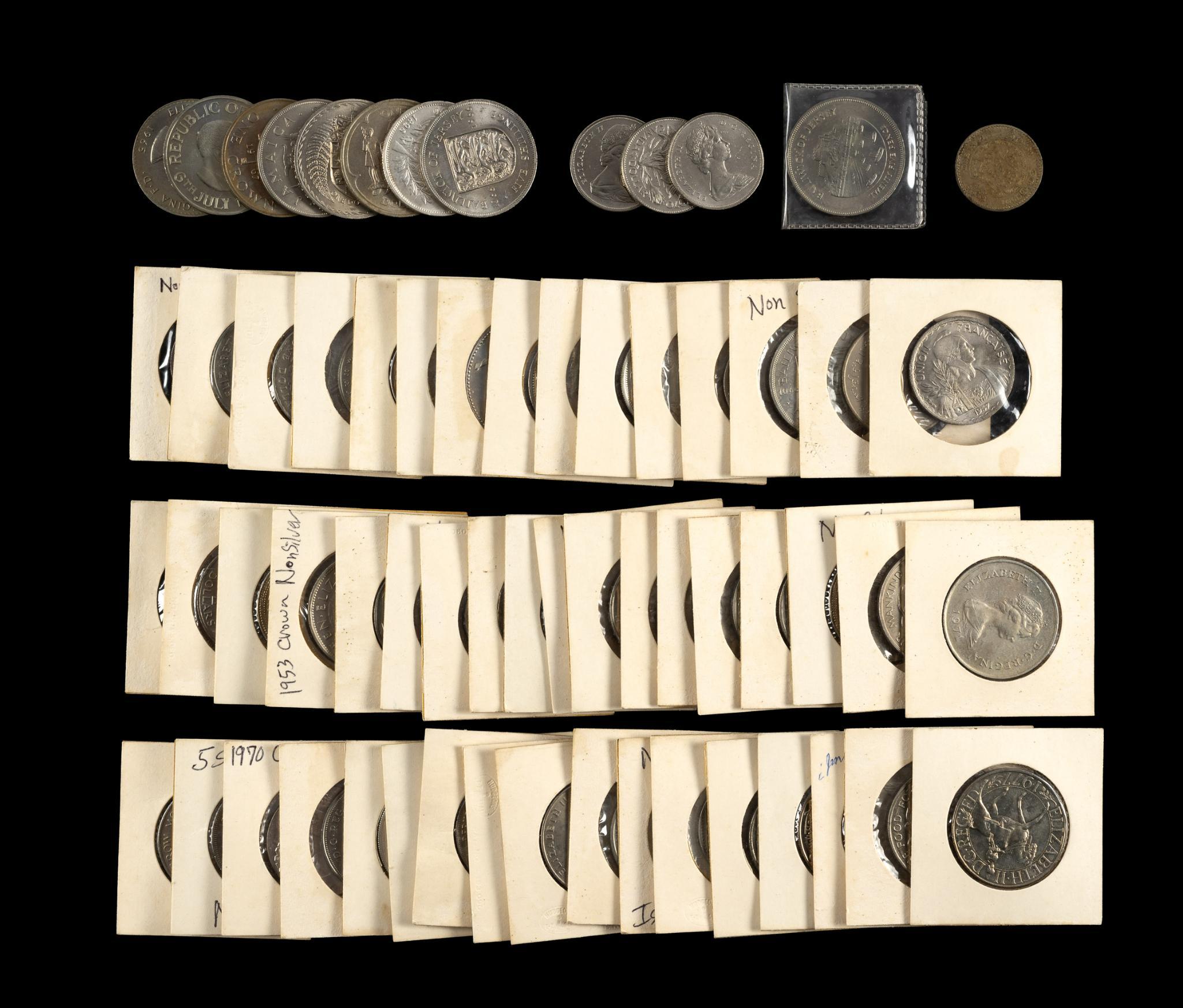 World Dollar Sized Coins