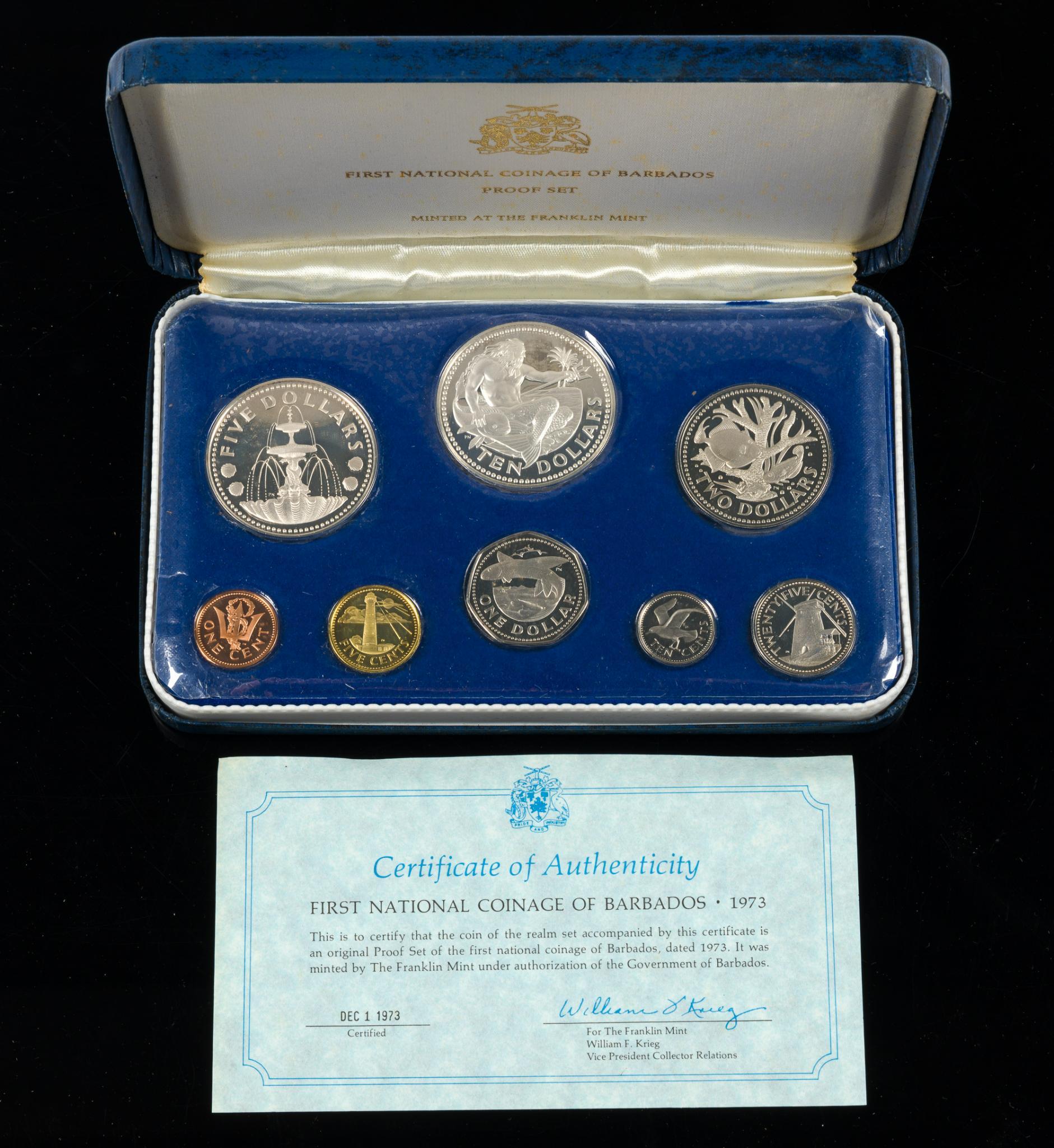 Twelve World Proof Sets Caribbean