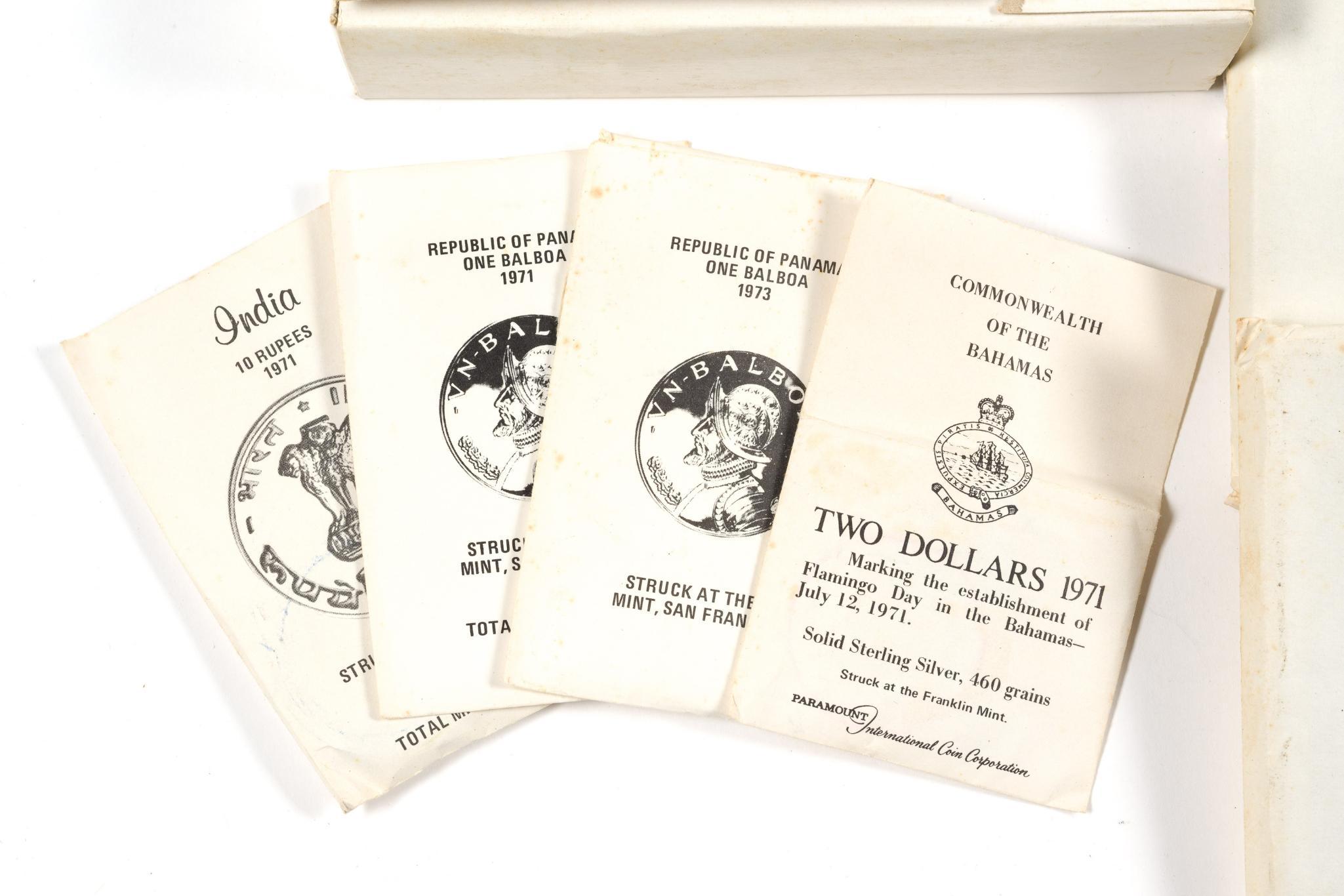 Silver And Non Silver Proof And Uncirculated World Coin Sets