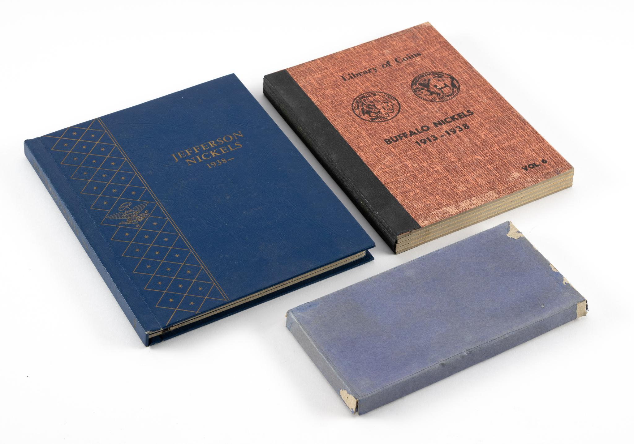 Jefferson And Buffalo Nickels Books And Uncirculated Wartime