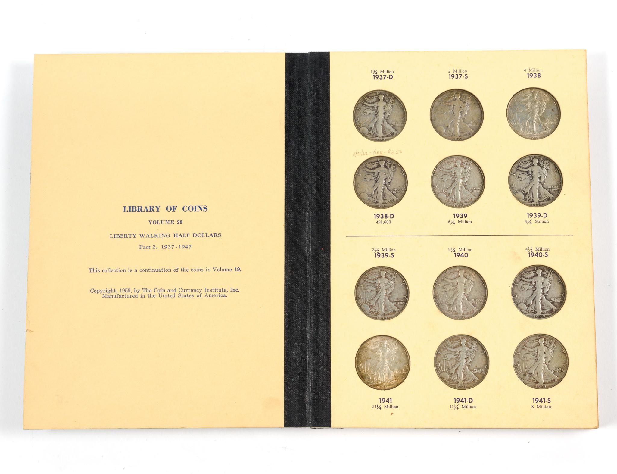Complete Walking Liberty Silver Half Dollar Book Part 2