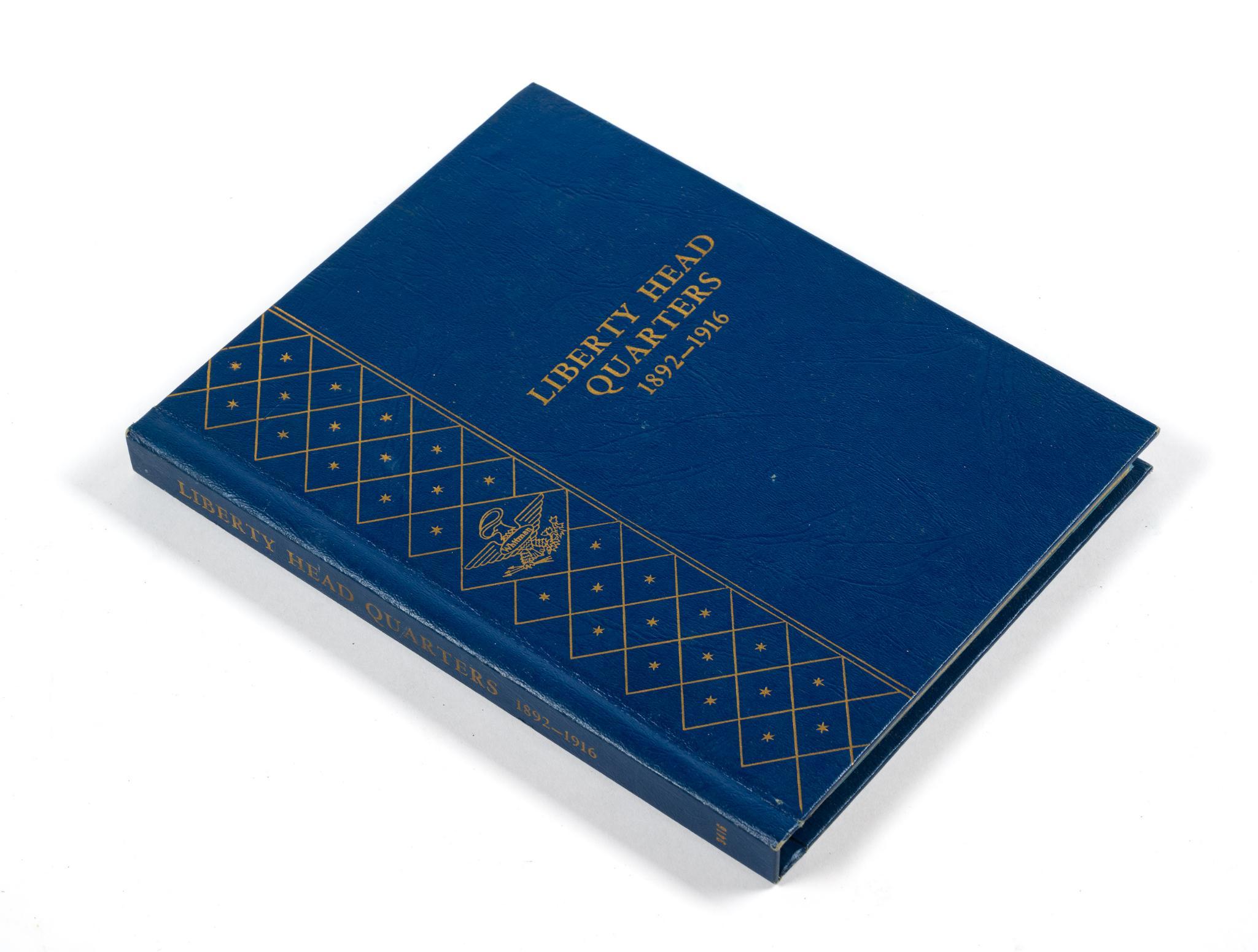 Partial Barber Silver Quarters Book